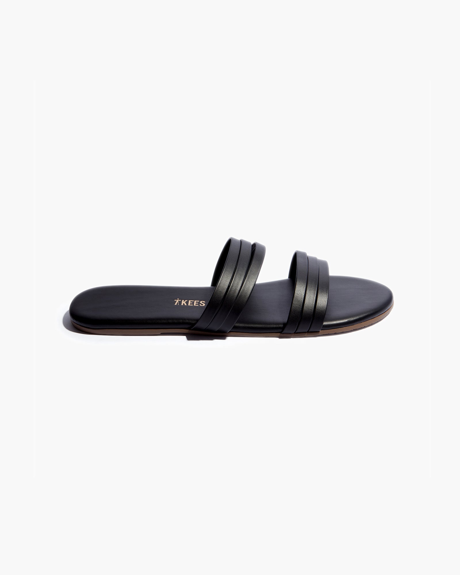 TKEES Allegra Women's Slides Black | VB9327640