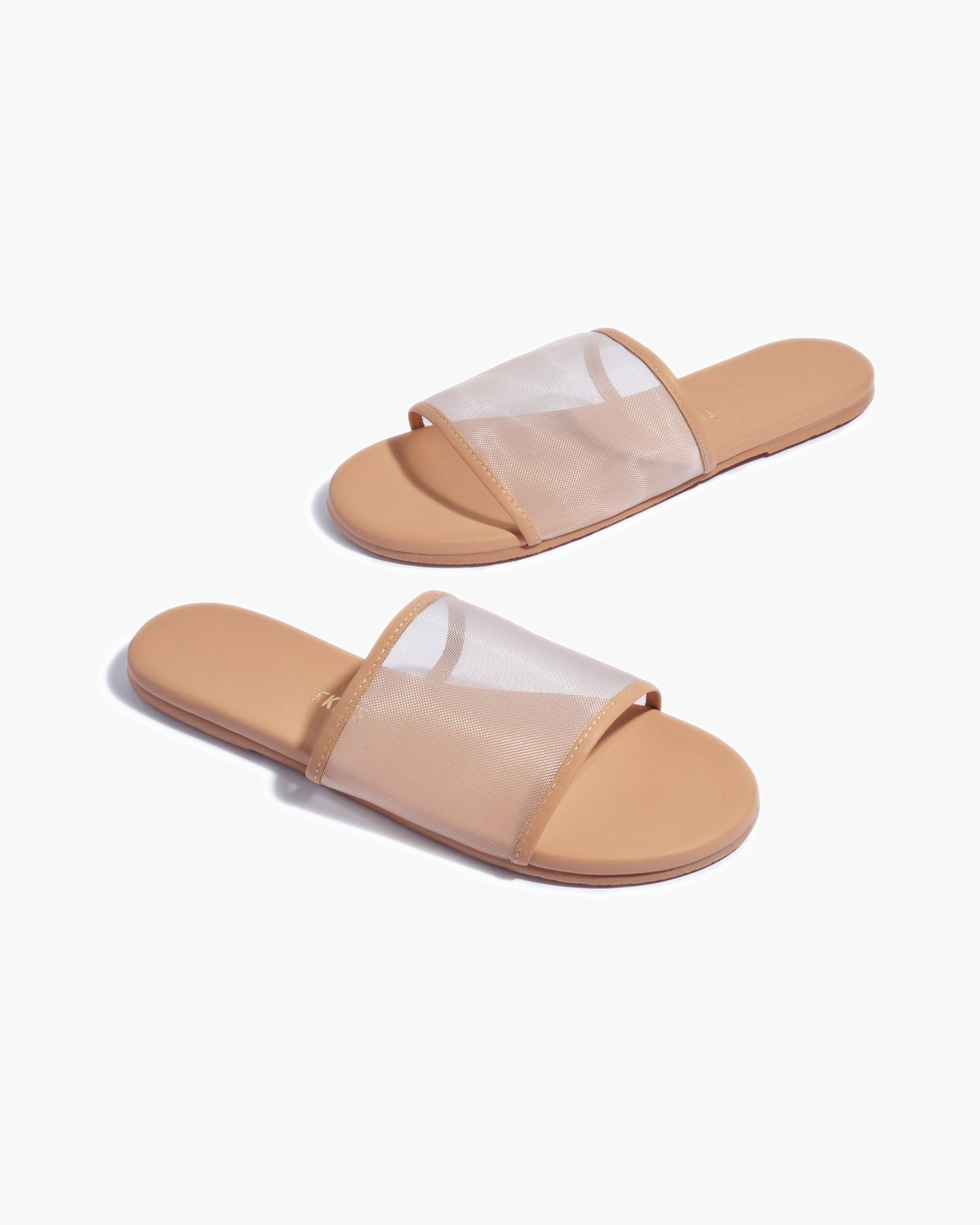 TKEES Blair Women's Slides Khaki | TG4861709