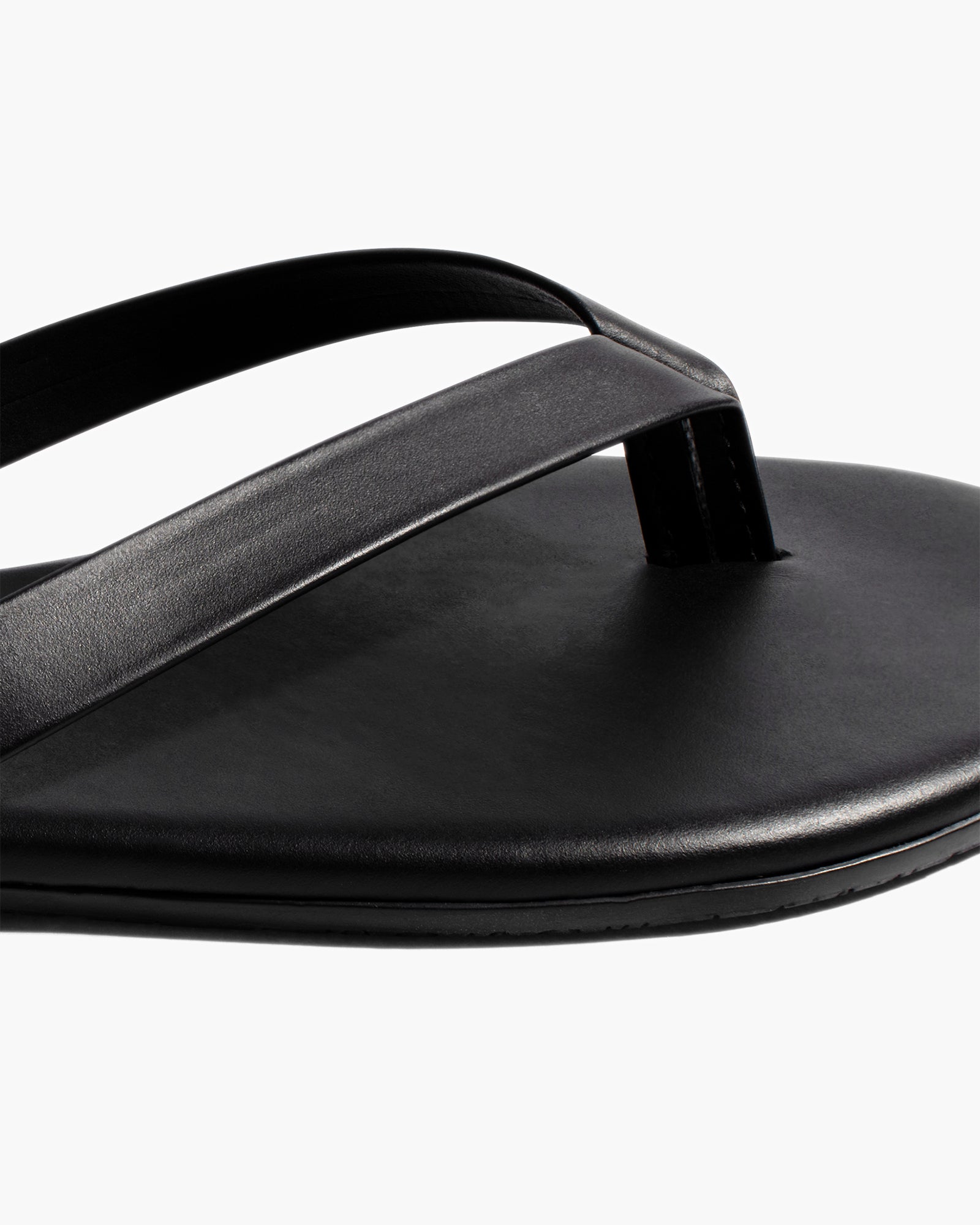 TKEES Boyfriend Vegan Women's Flip Flops Black | DI8429715