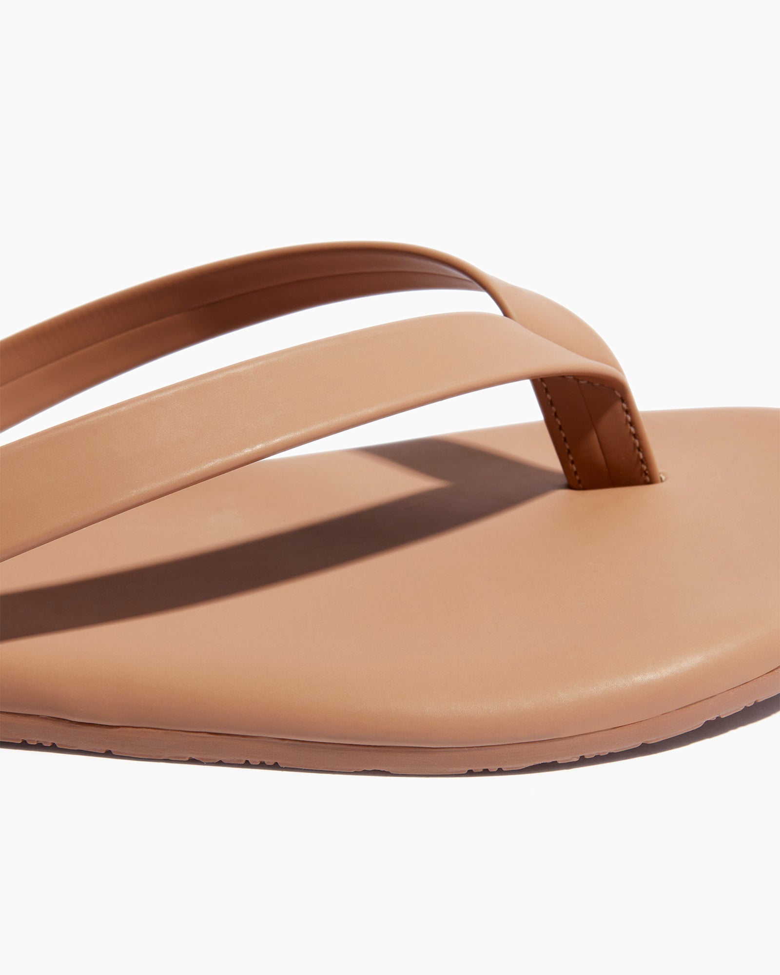 TKEES Boyfriend Vegan Women's Flip Flops Rose Gold | OA8163925