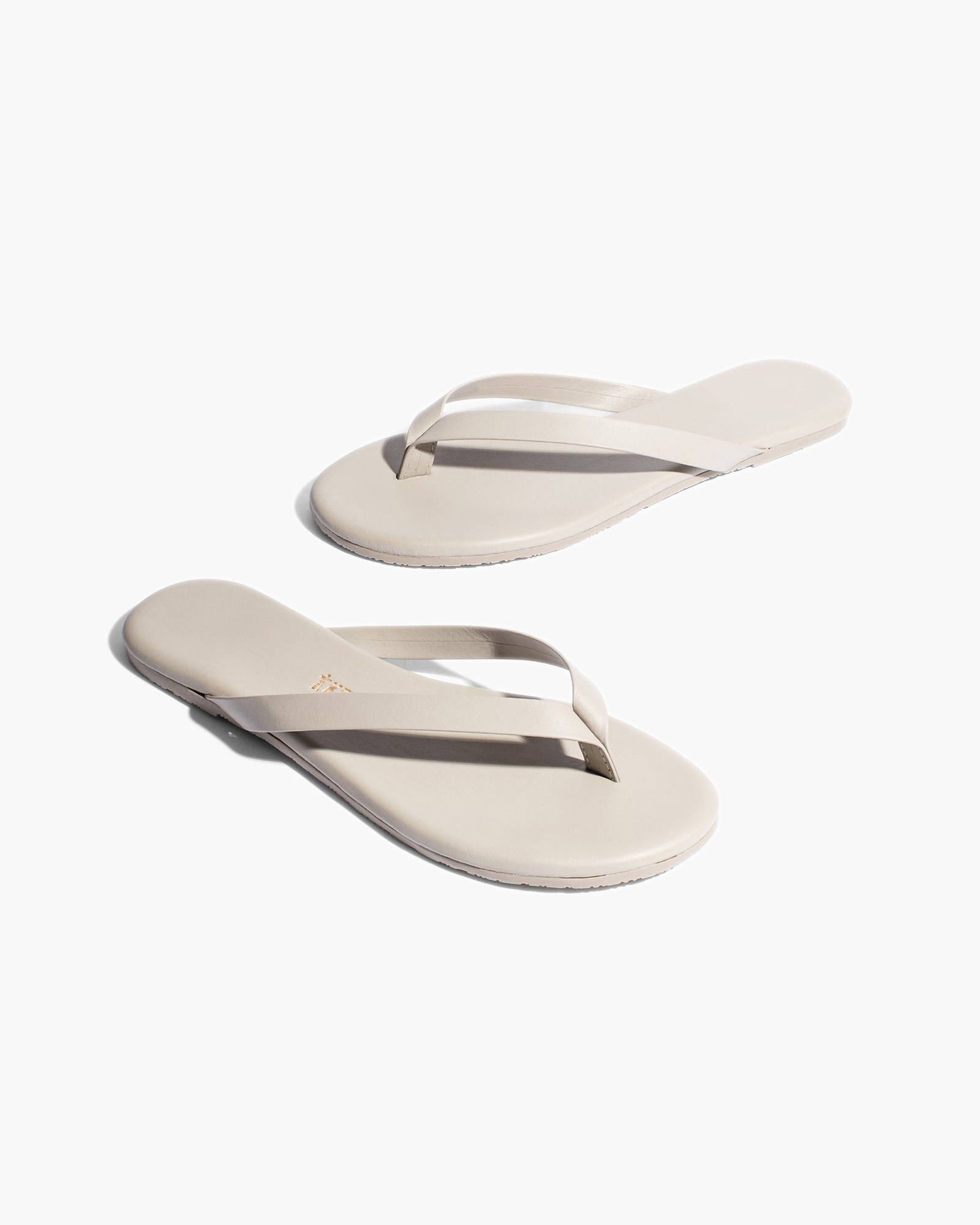 TKEES Boyfriend Women's Flip Flops White | TG7589042