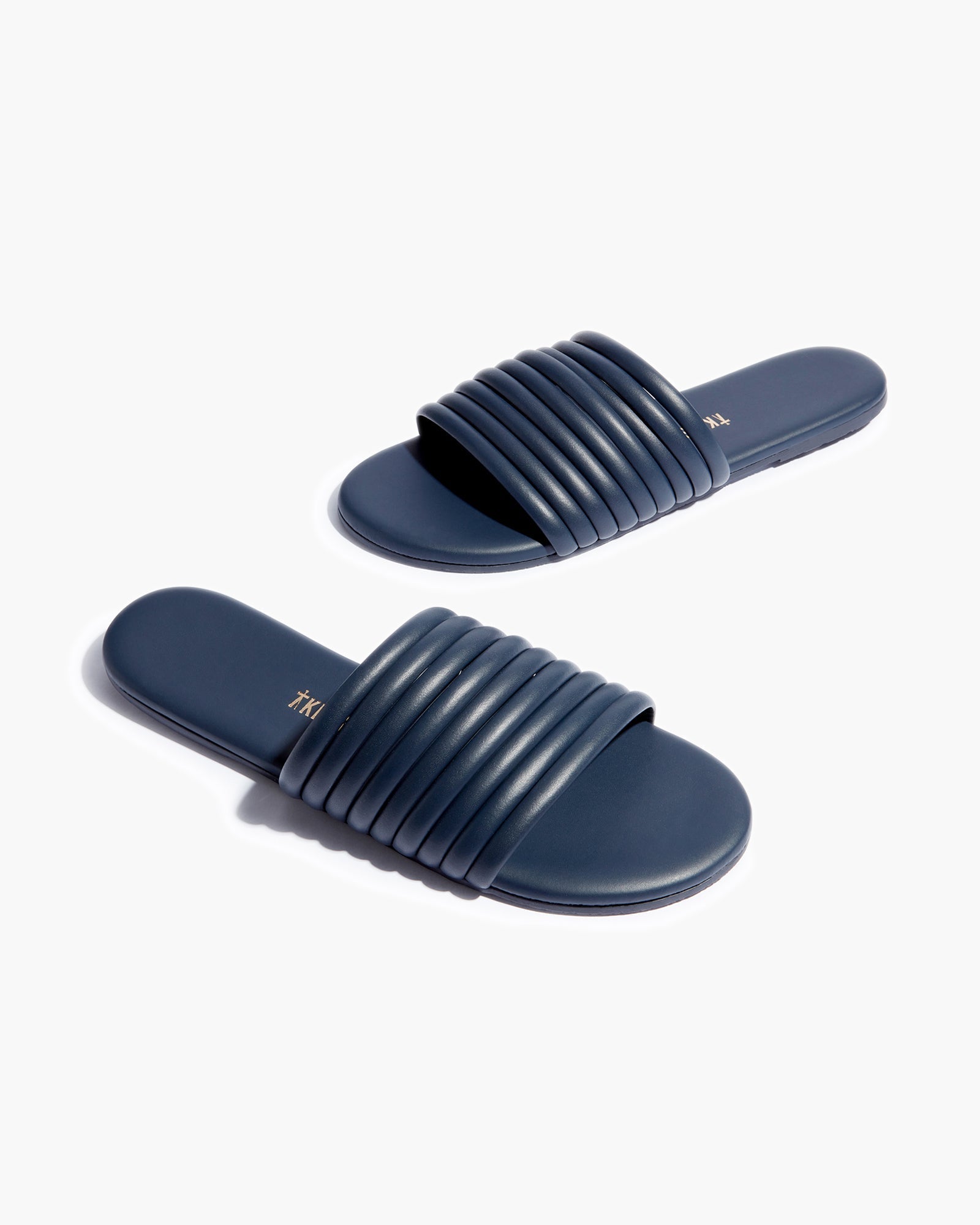 TKEES Caro Women's Slides Blue | DZ0365718