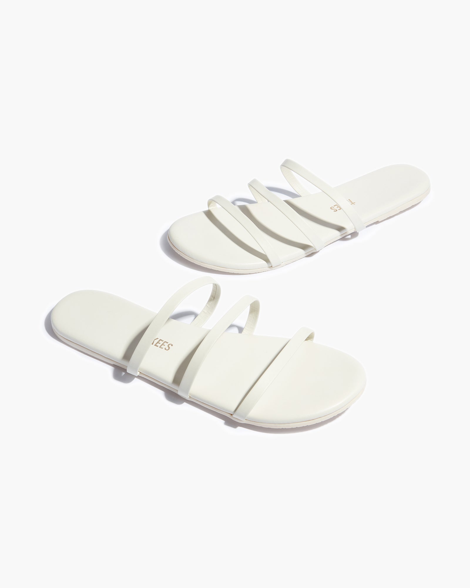 TKEES Emma Women's Sandals Cream | PH2718463