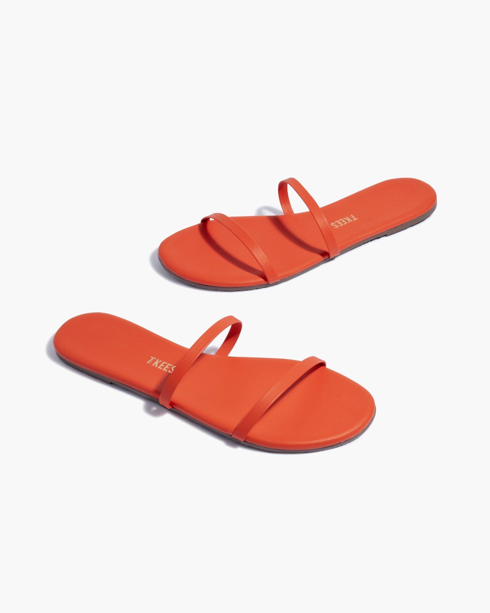 TKEES Gemma Pigments Women's Sandals Orange | RH7864210