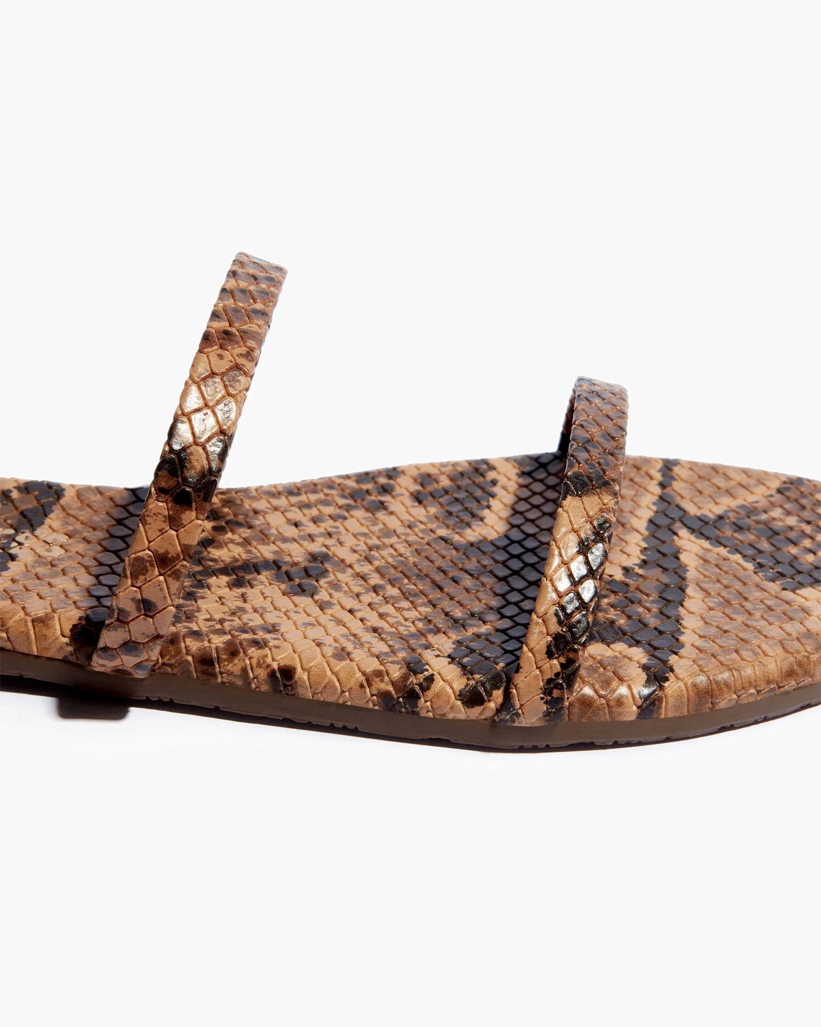 TKEES Gemma Vegan Animal Women's Sandals Snake | TA9685023