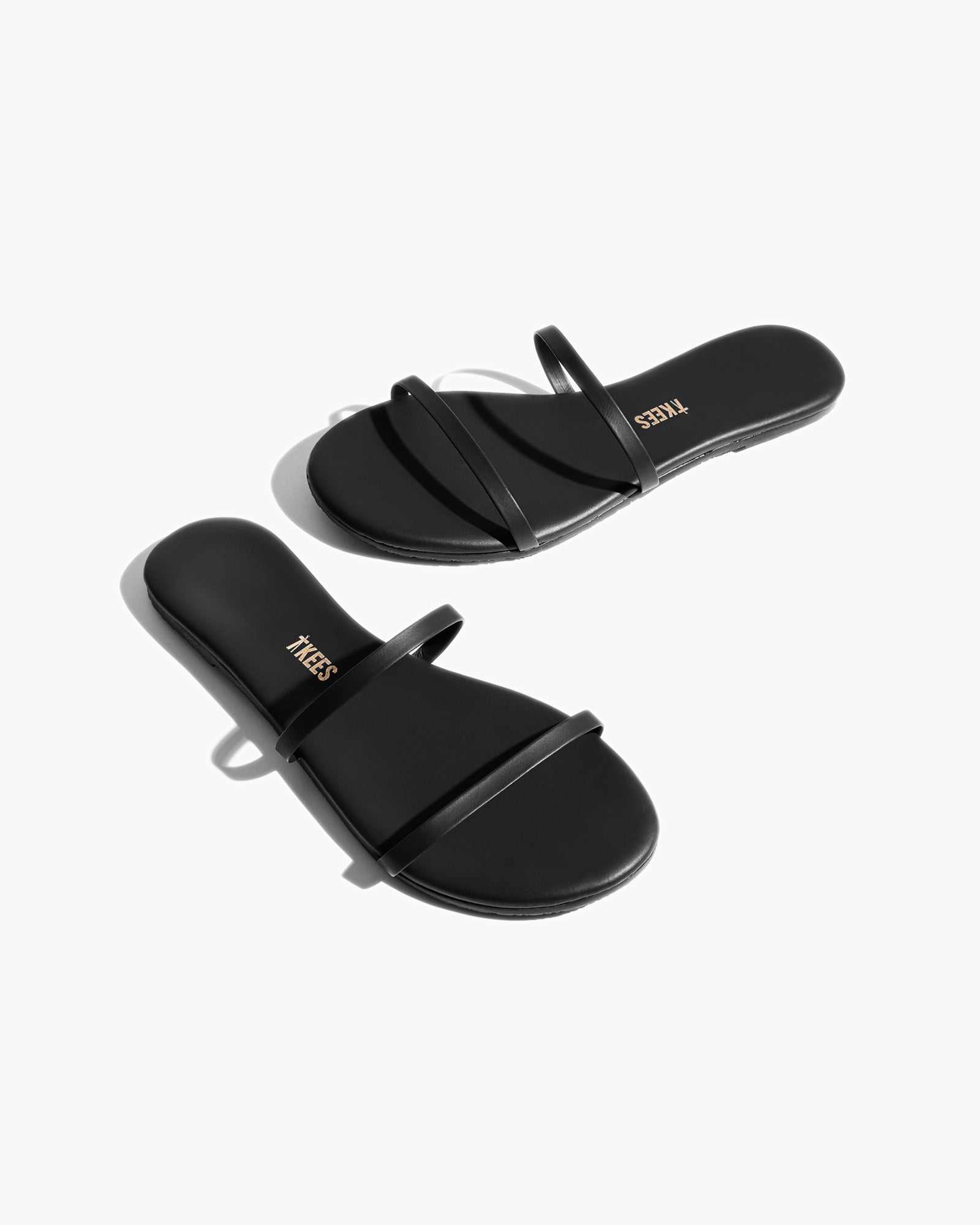 TKEES Gemma Vegan Women's Sandals Black | JI4132680