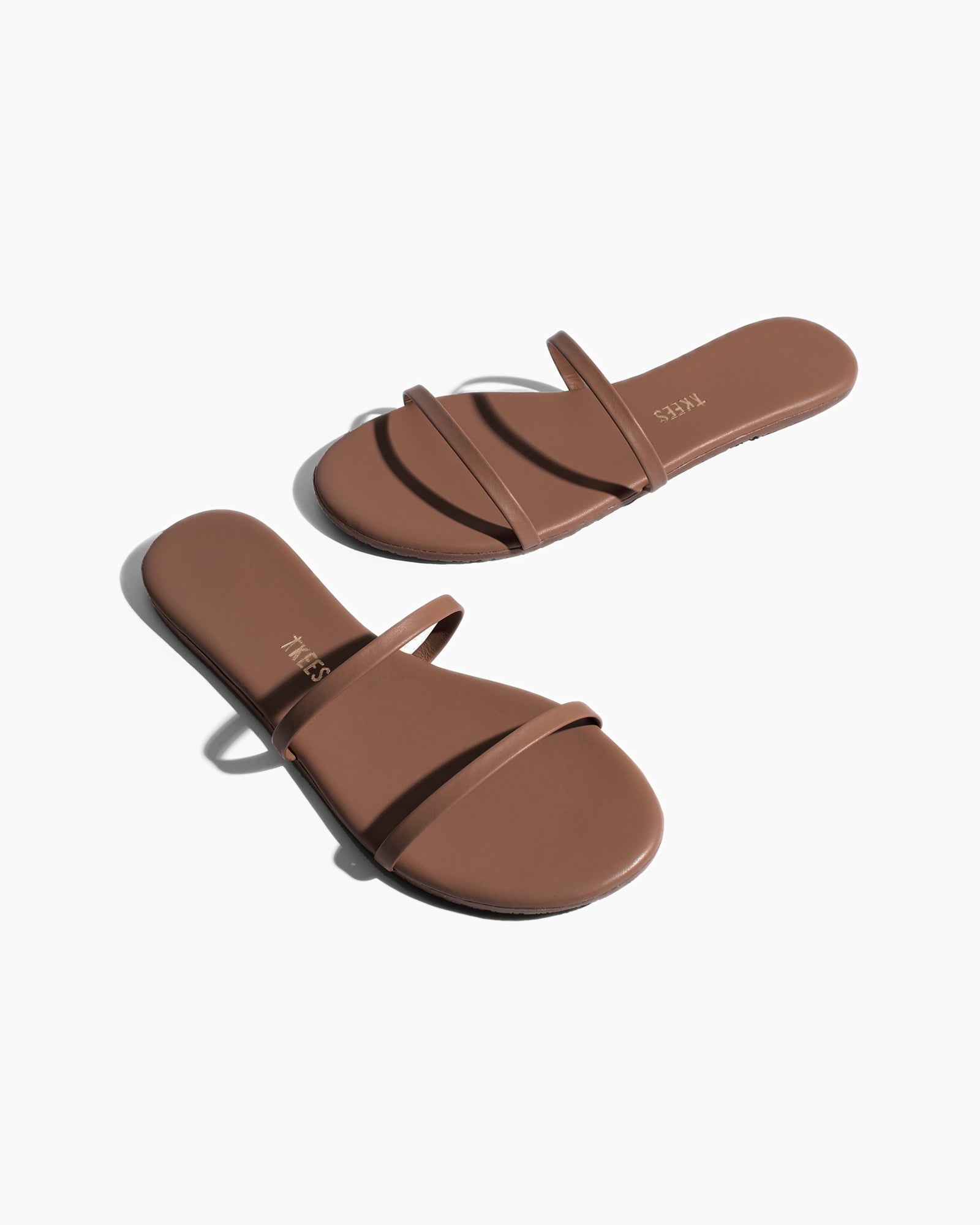 TKEES Gemma Vegan Women's Sandals Brown | KX4657890