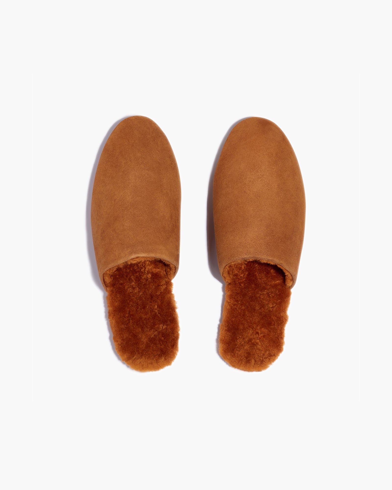 TKEES Ines Shearling Women\'s Slides Brown | SR1087623