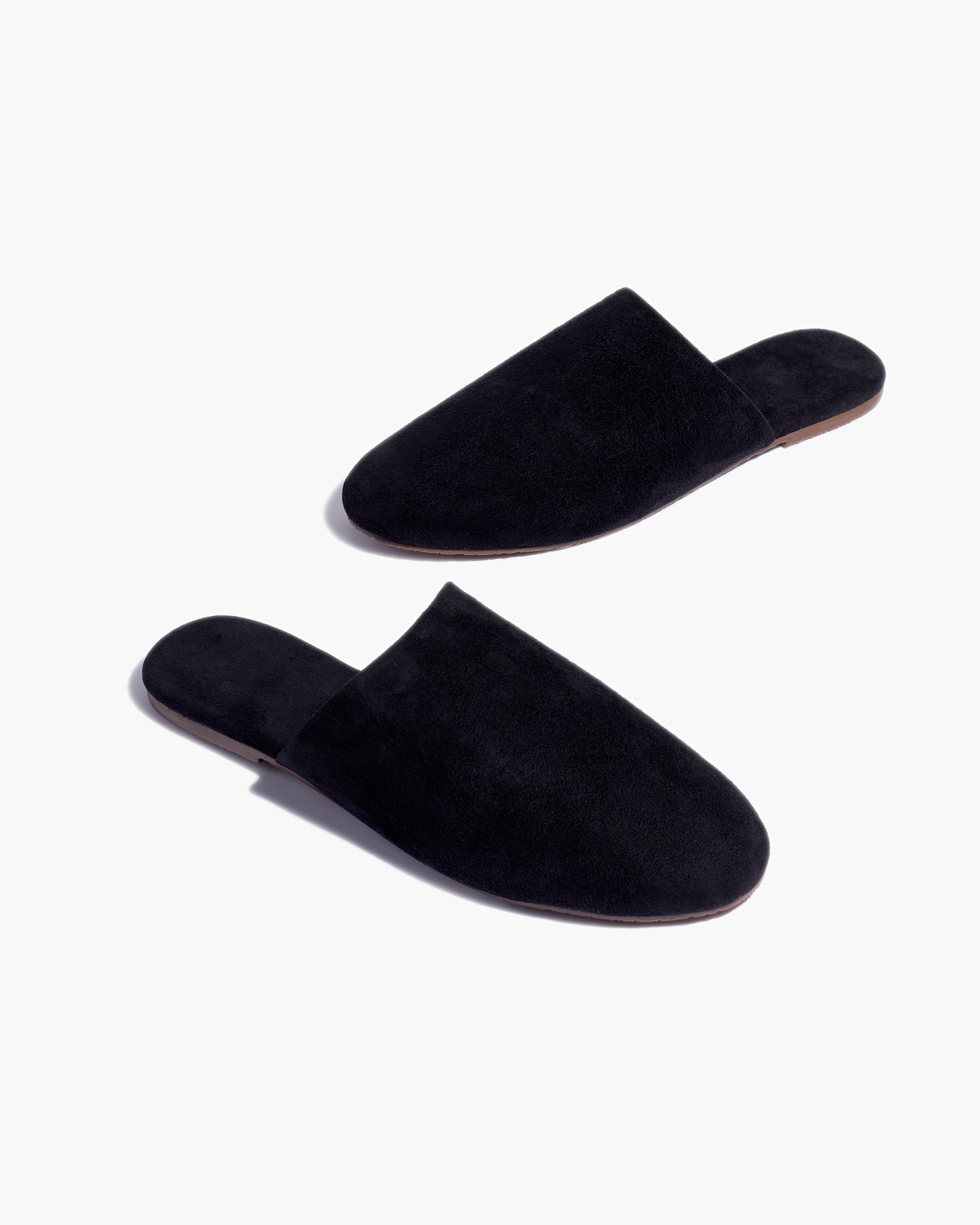 TKEES Ines Women's Slides Black | CB6527094