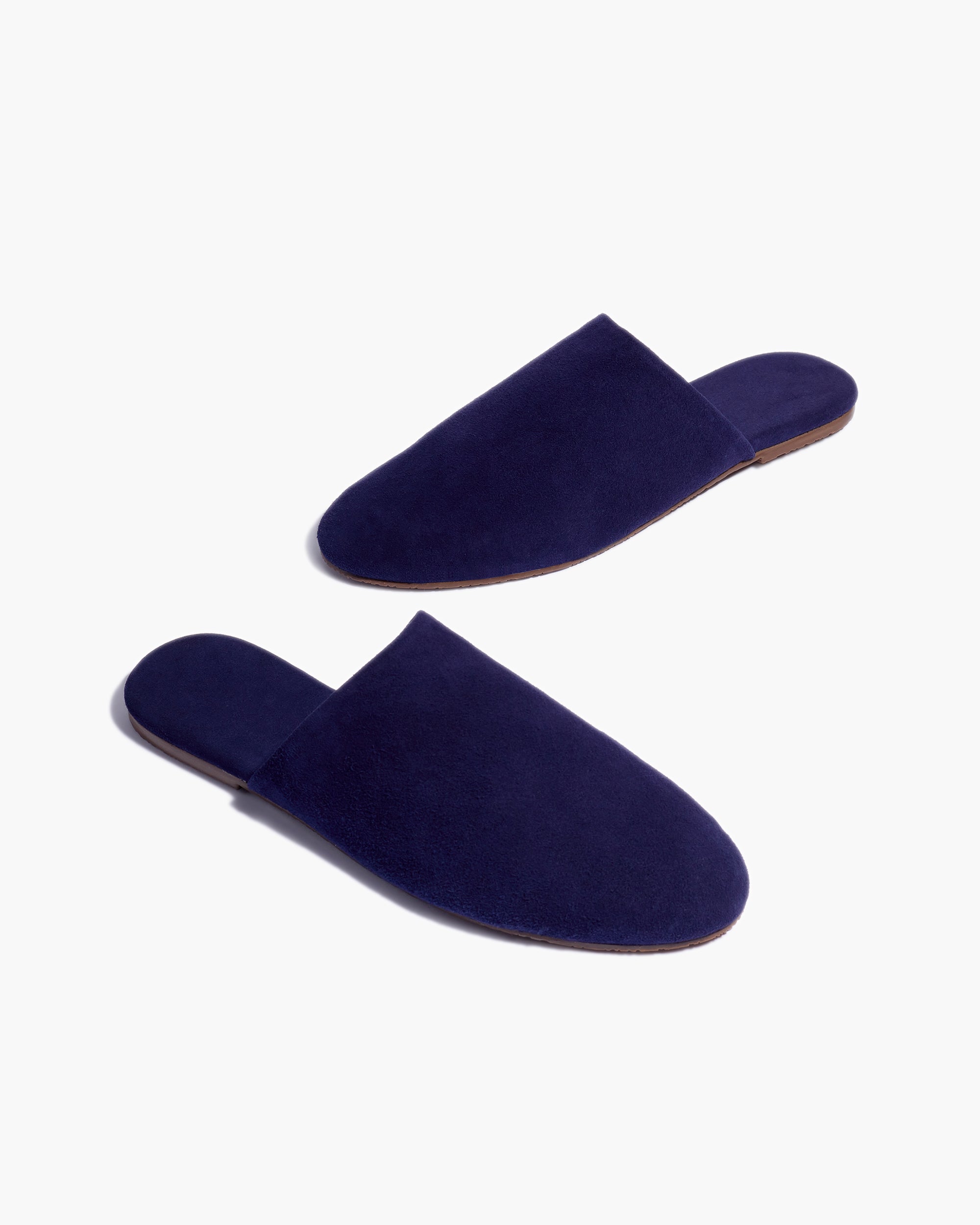 TKEES Ines Women's Slides Navy | NQ2567310