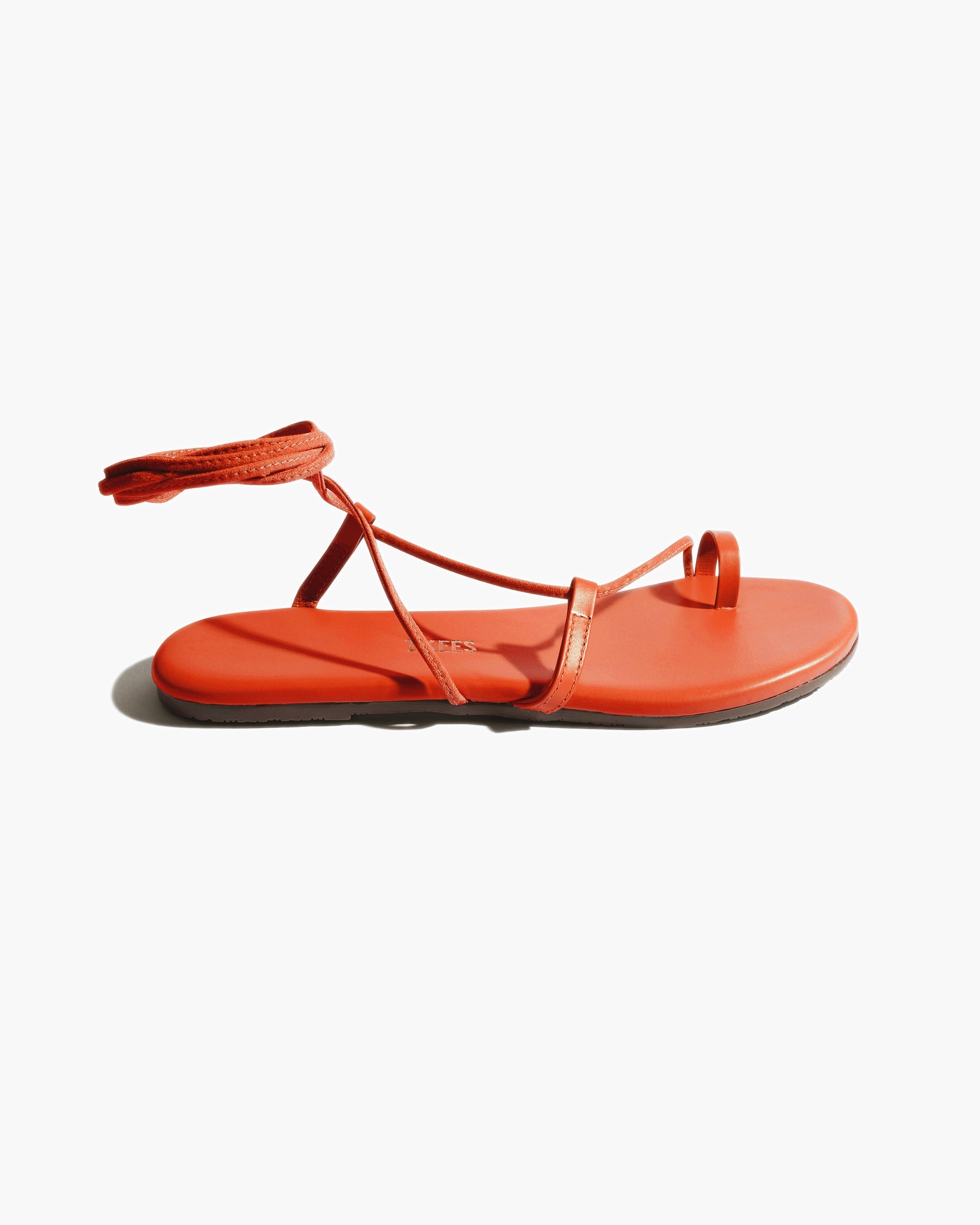 TKEES Jo Pigments Women's Sandals Orange | NW8957413