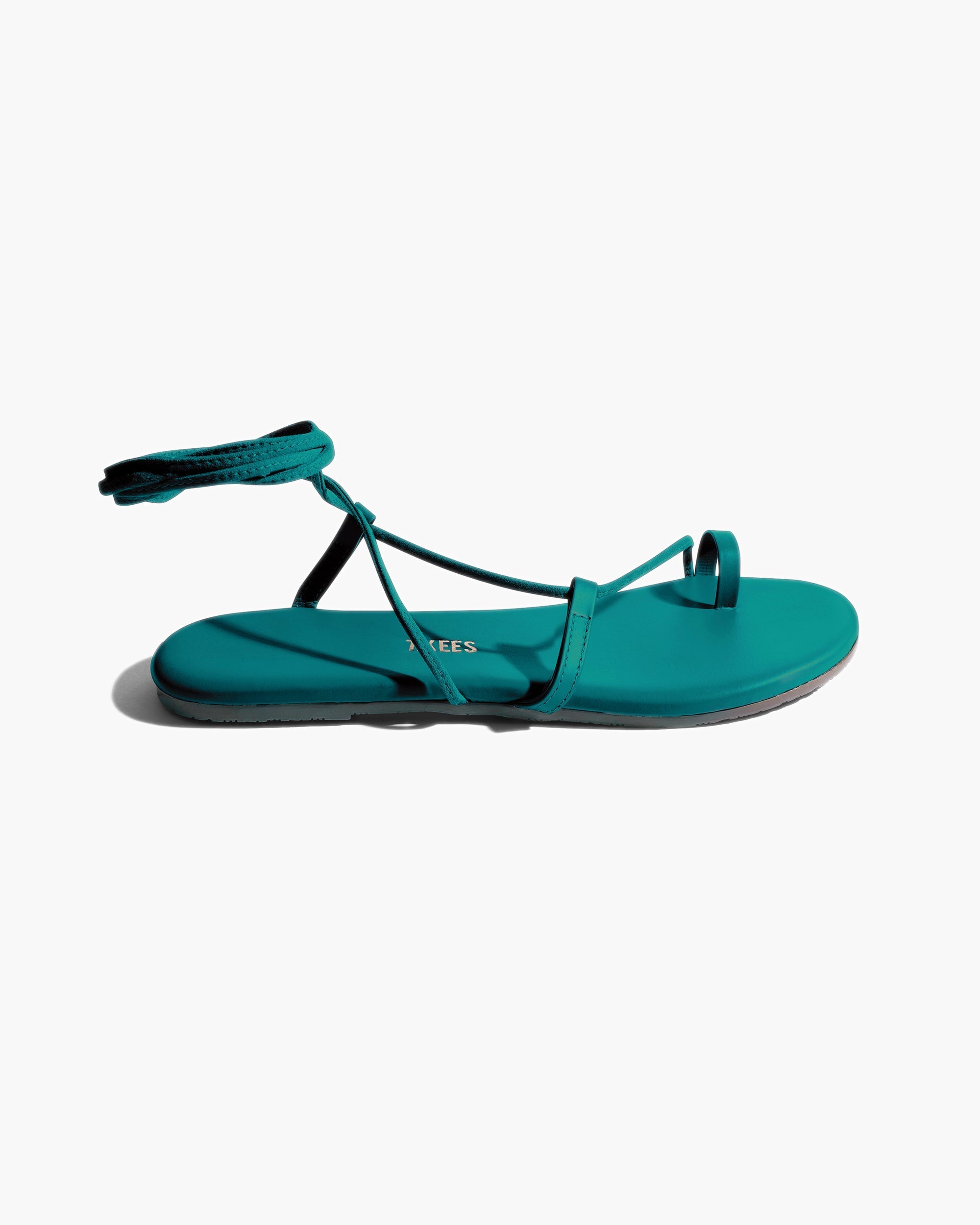 TKEES Jo Pigments Women's Sandals Turquoise | QF0627548