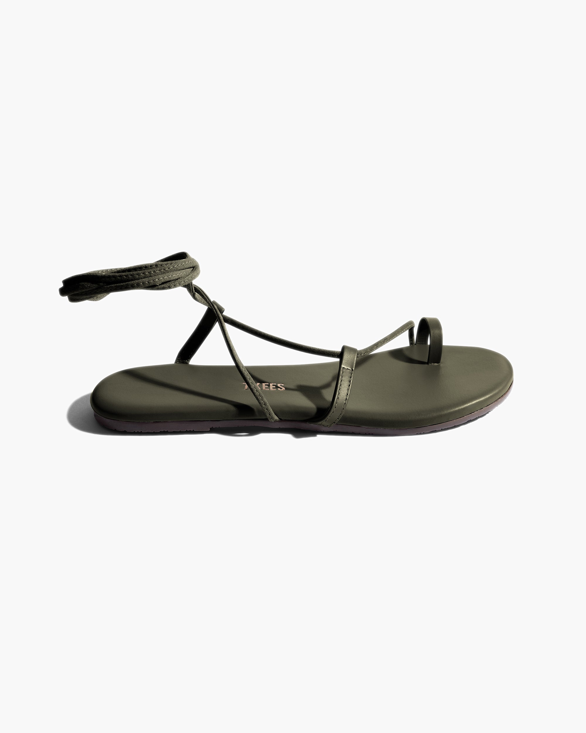 TKEES Jo Women's Sandals Olive | FR5936810