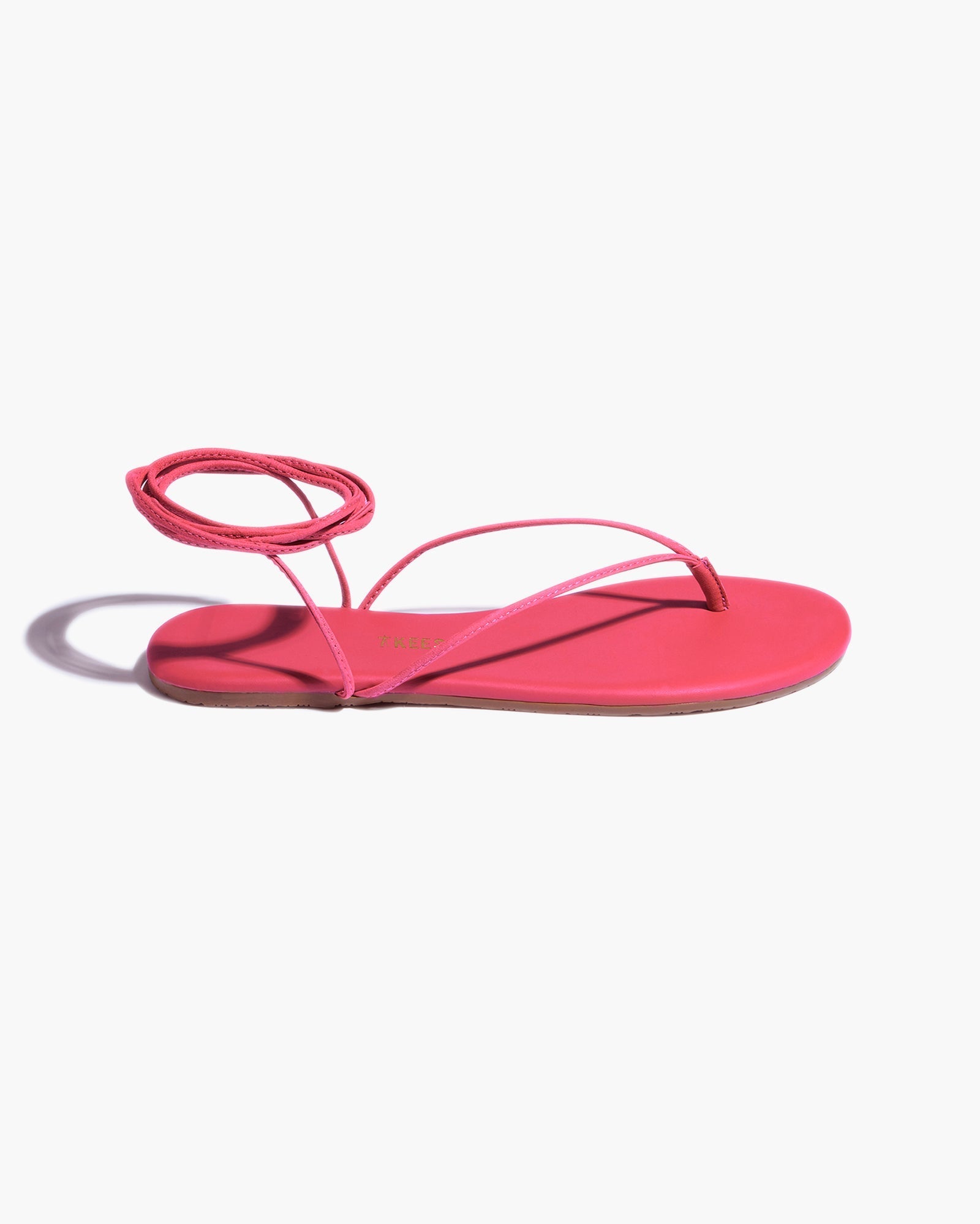 TKEES Lilu Pigments Women's Sandals Pink | LB8321467