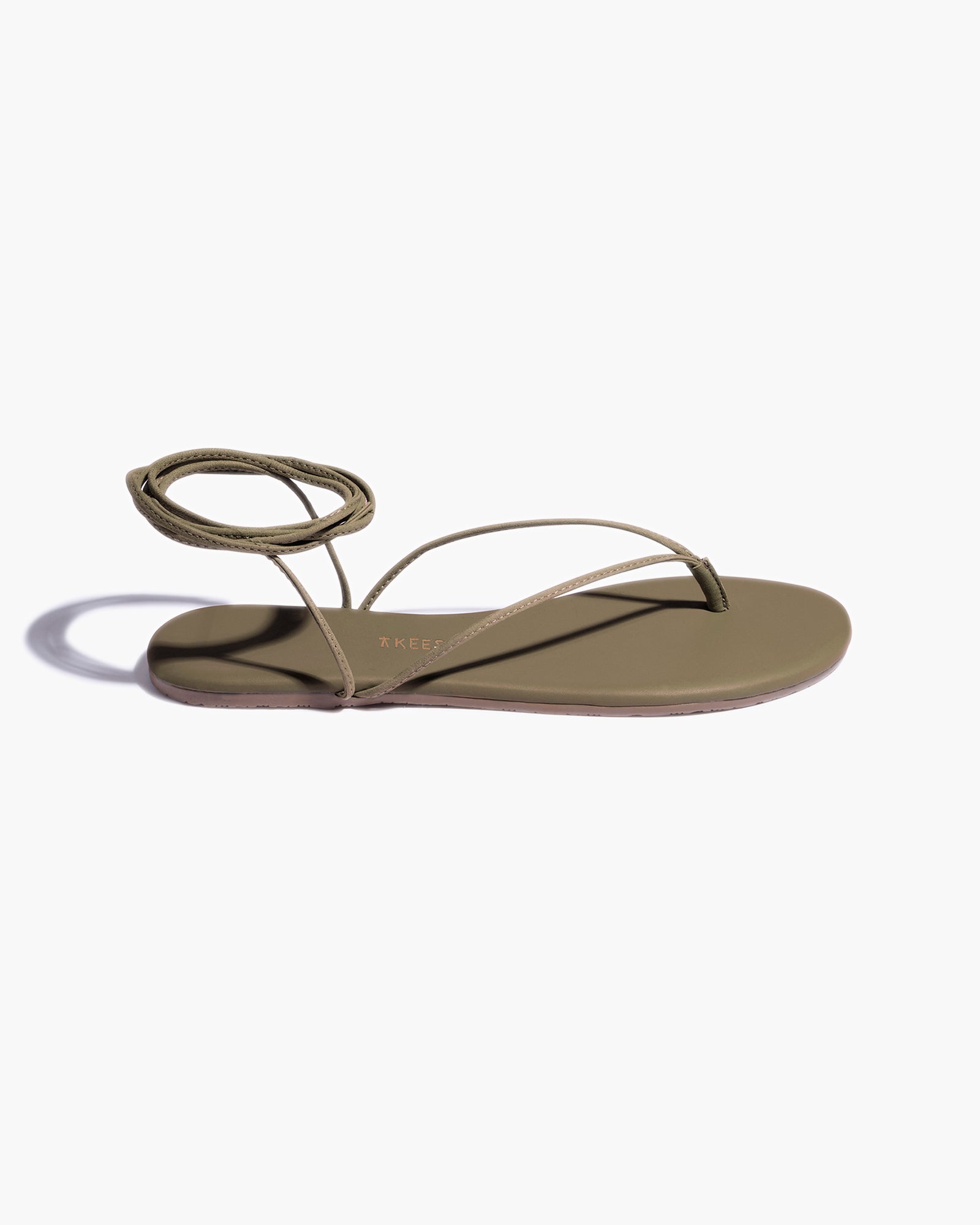 TKEES Lilu Women's Sandals Olive | RT2609143