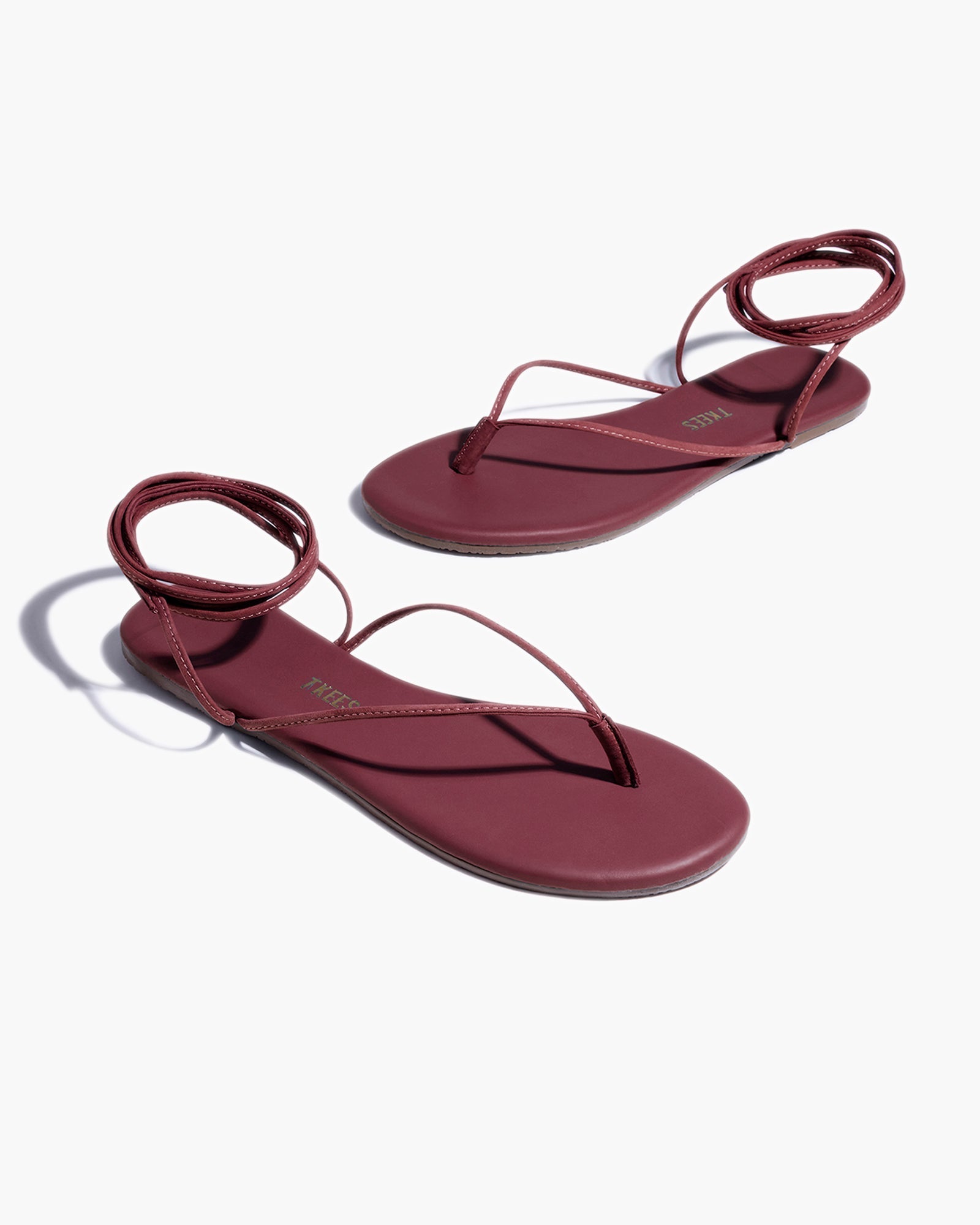 TKEES Lilu Women's Sandals Red | KX1986754