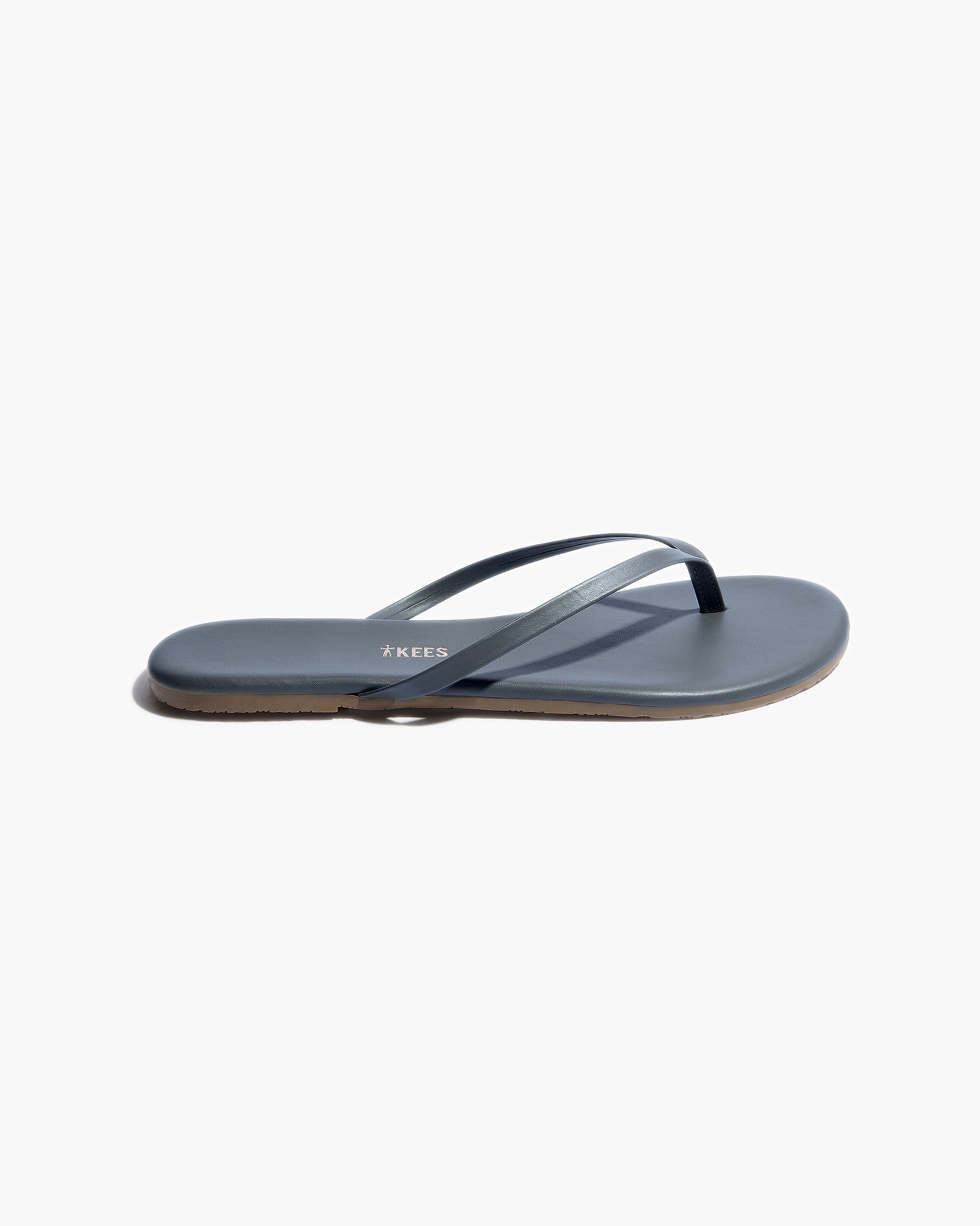 TKEES Lily Liners Women's Flip Flops Grey | UX5470613