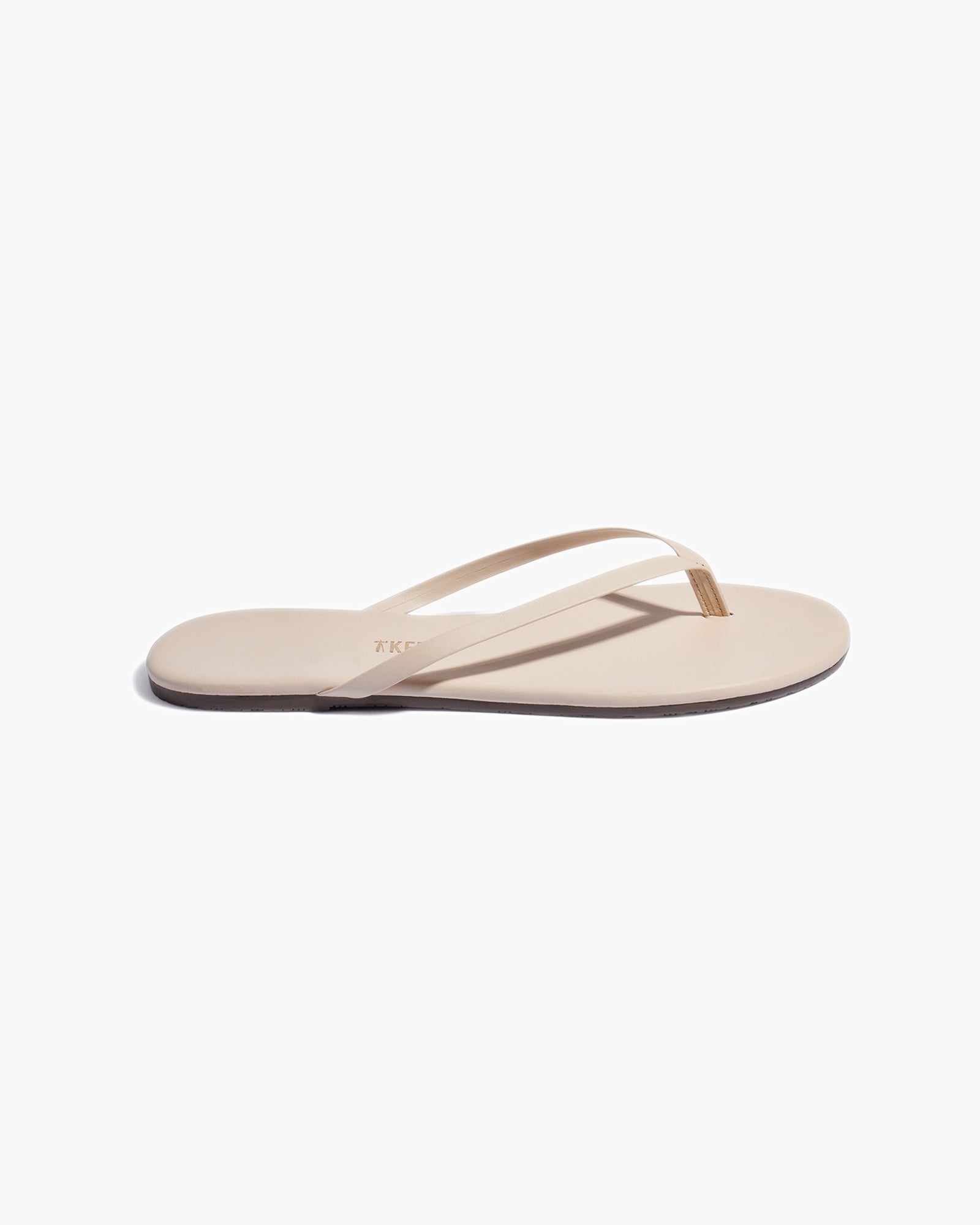 TKEES Lily Nudes Women's Flip Flops Beige | QP2139567