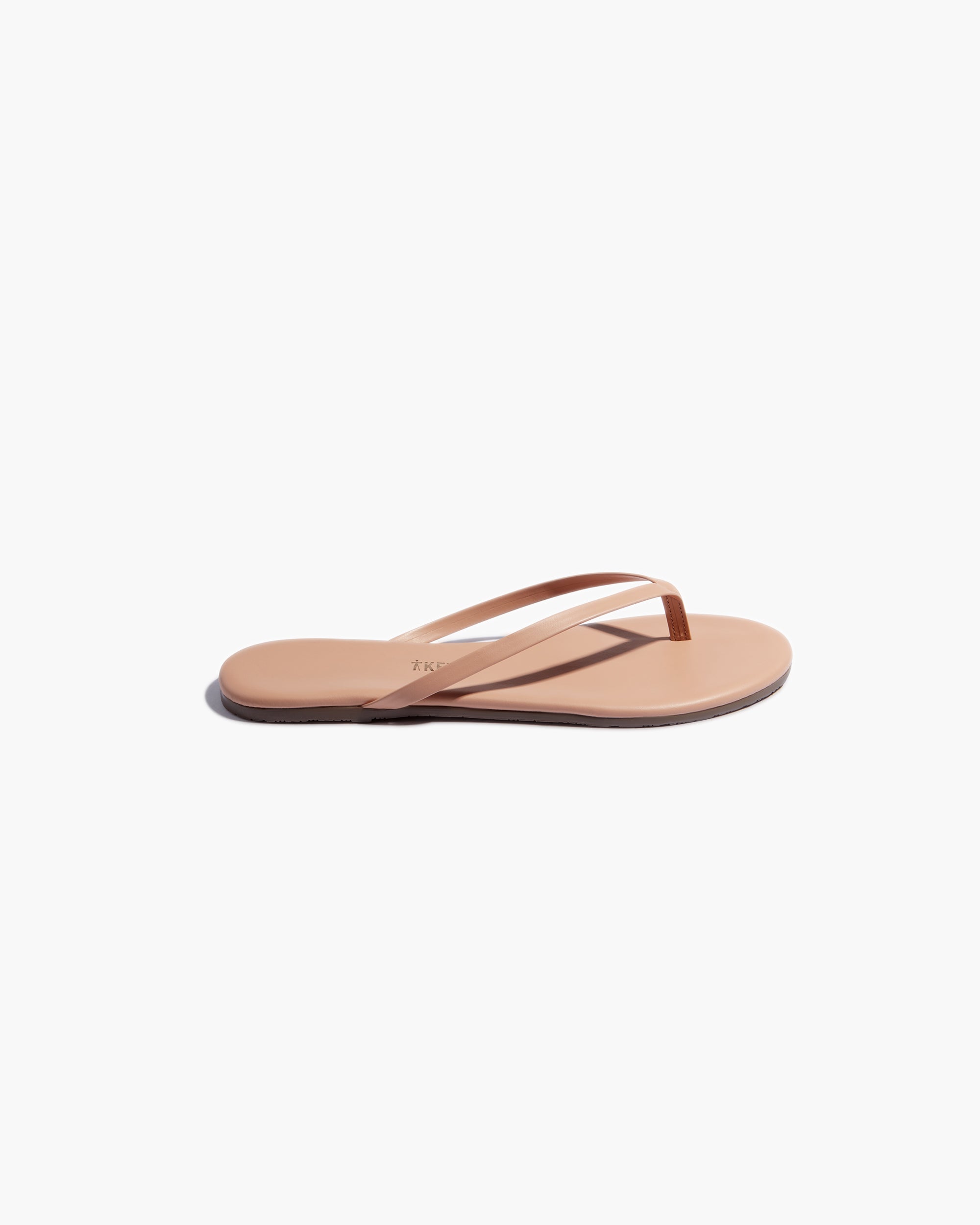 TKEES Lily Nudes Women's Flip Flops Beige | UA5793812