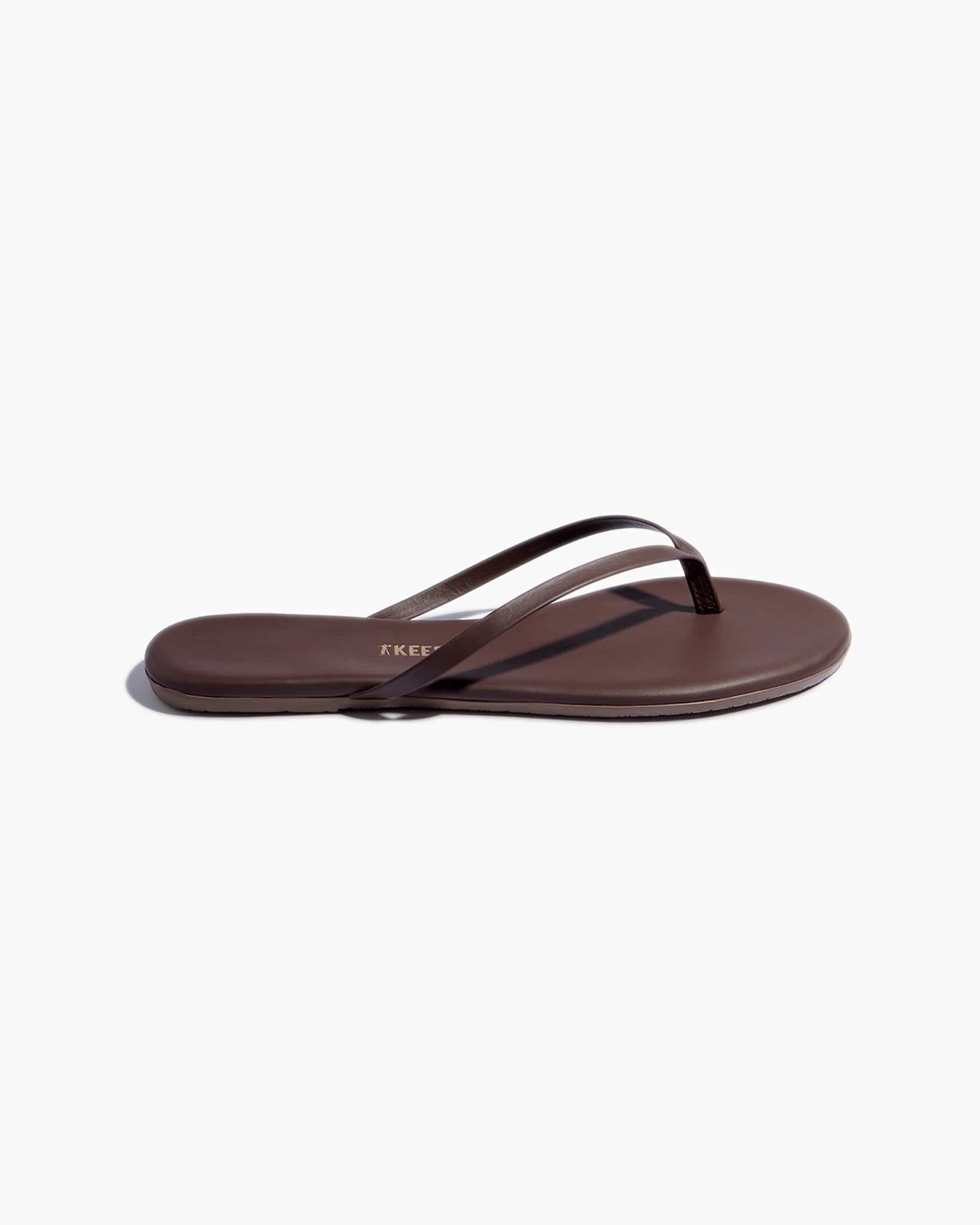 TKEES Lily Nudes Women's Flip Flops Brown | BE3240971