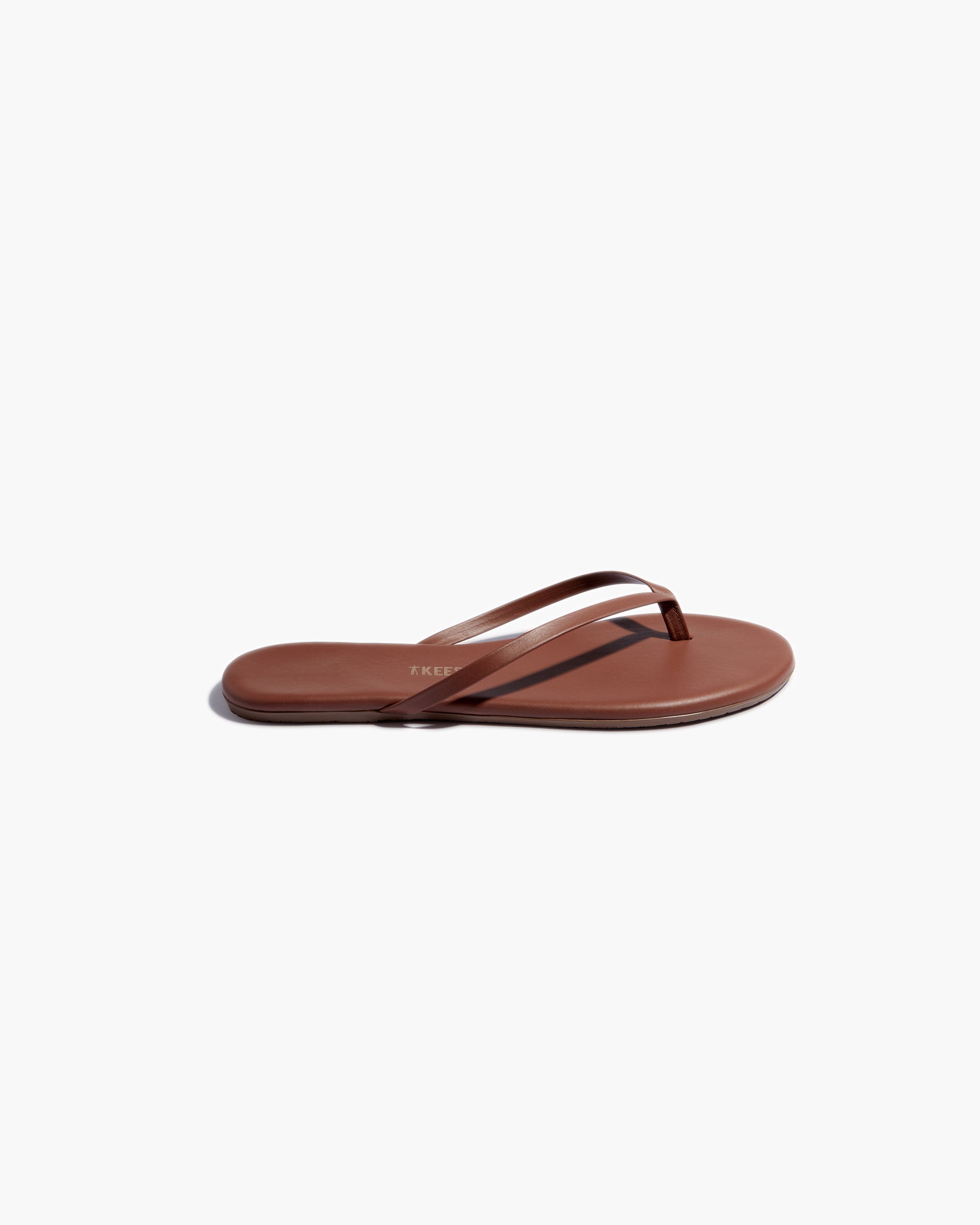 TKEES Lily Nudes Women's Flip Flops Brown | DN6034279