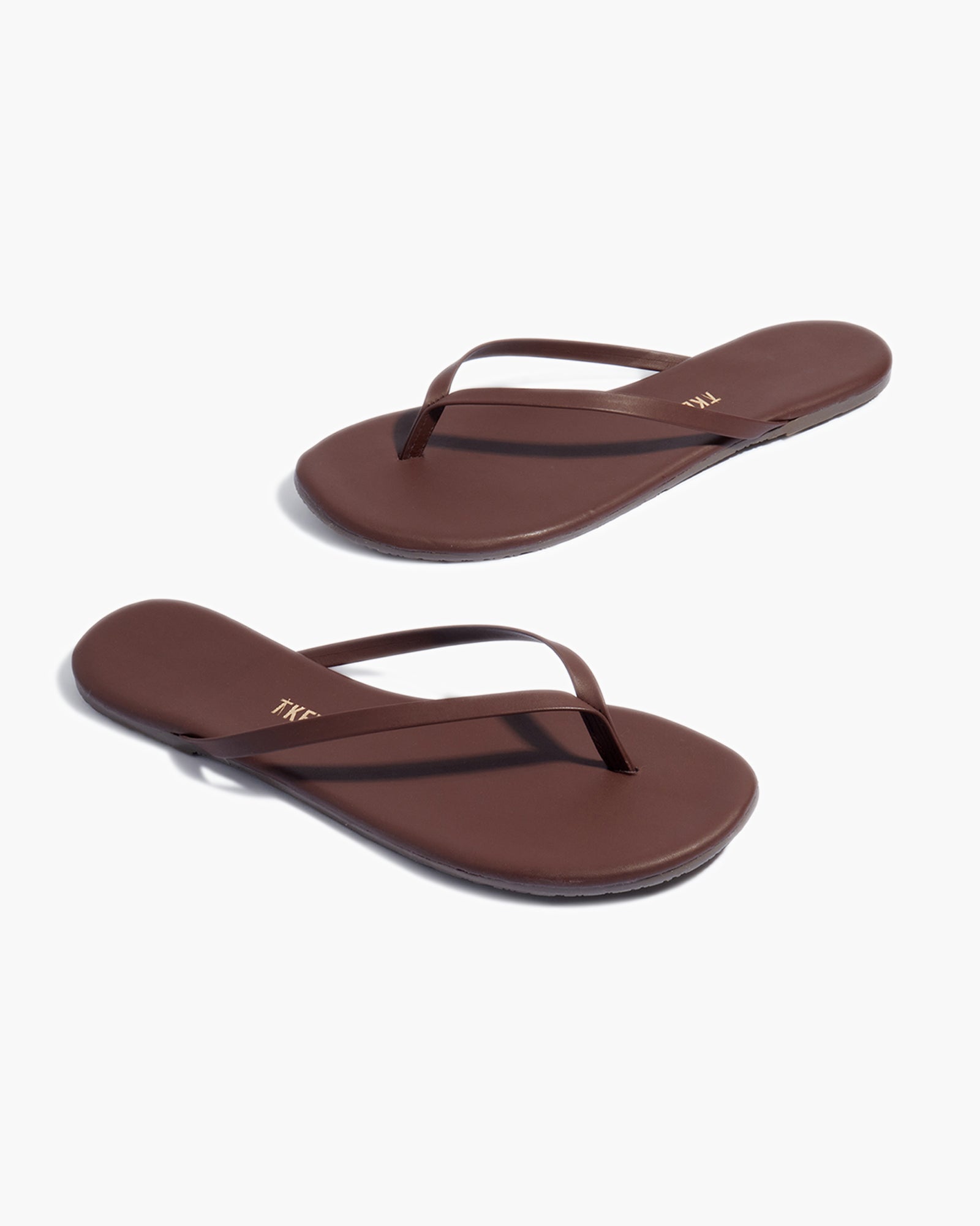 TKEES Lily Nudes Women's Flip Flops Brown | XQ2586391