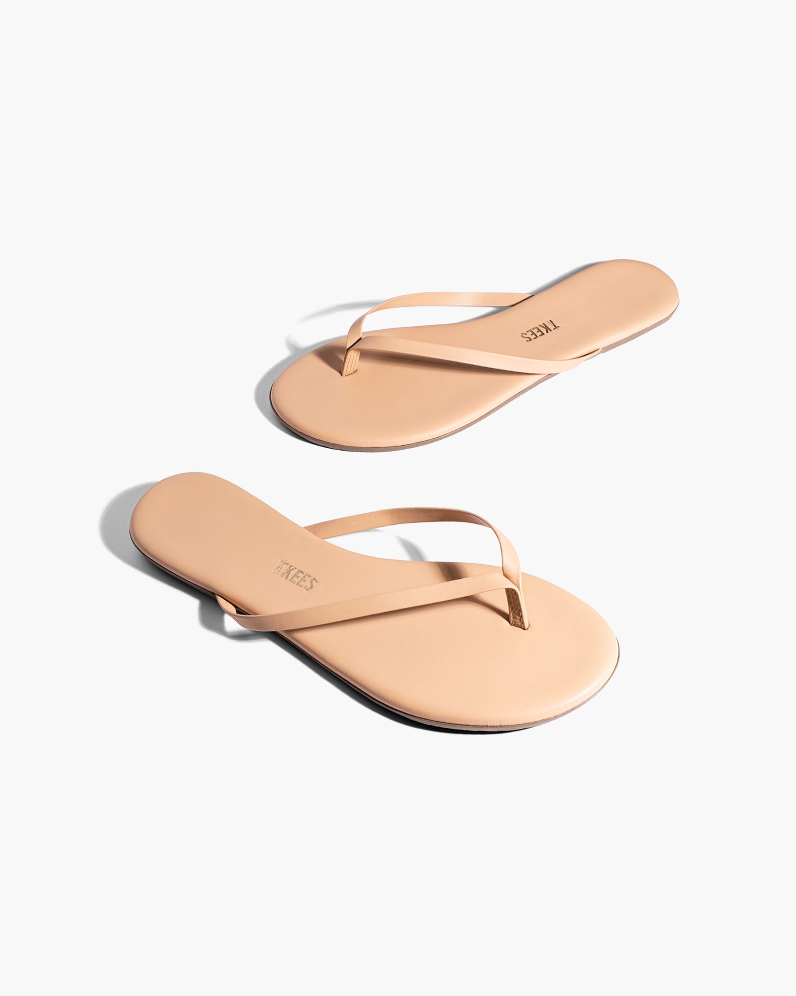 TKEES Lily Nudes Women's Flip Flops Pink | CM1906523