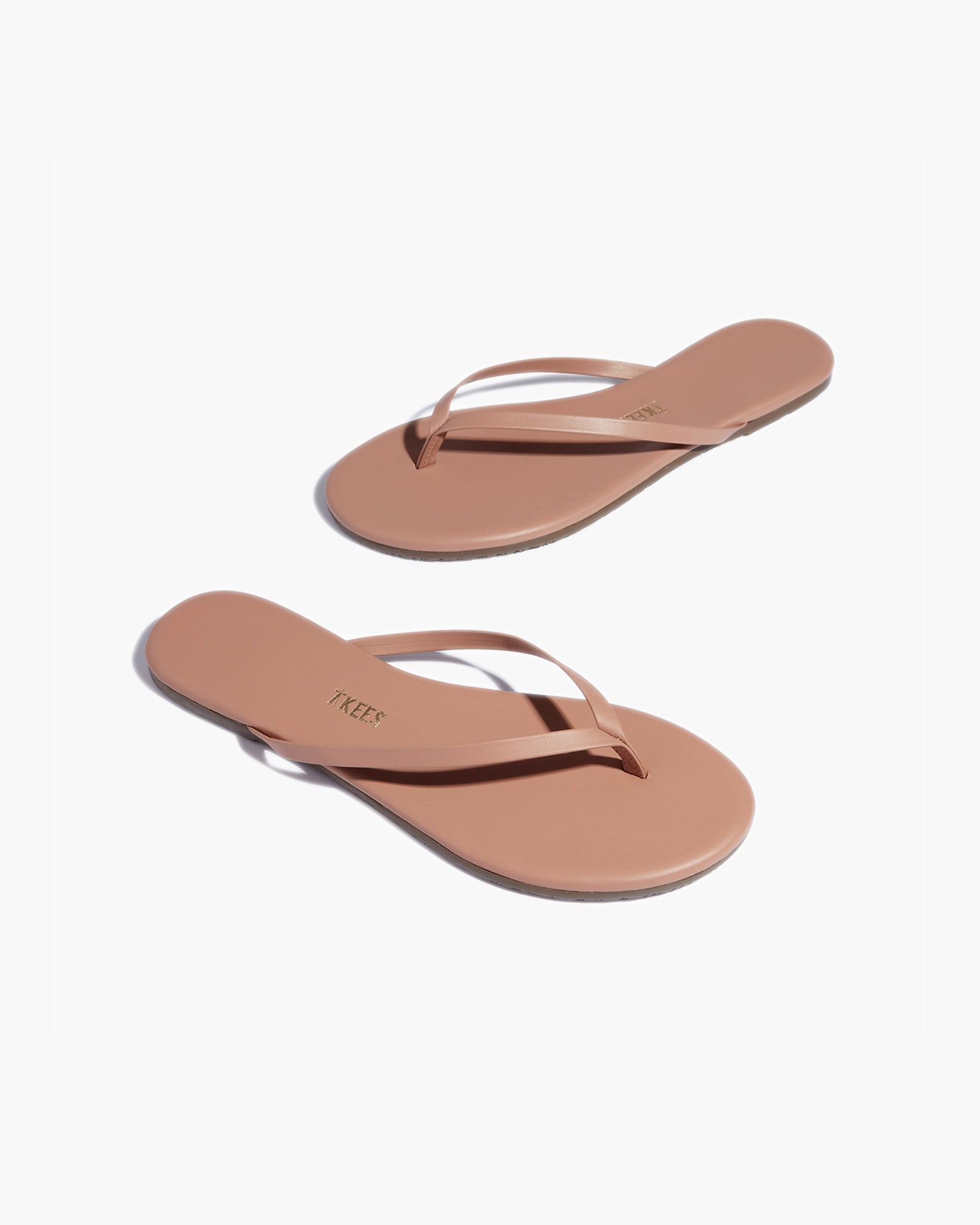 TKEES Lily Nudes Women's Flip Flops Pink | DJ9381420