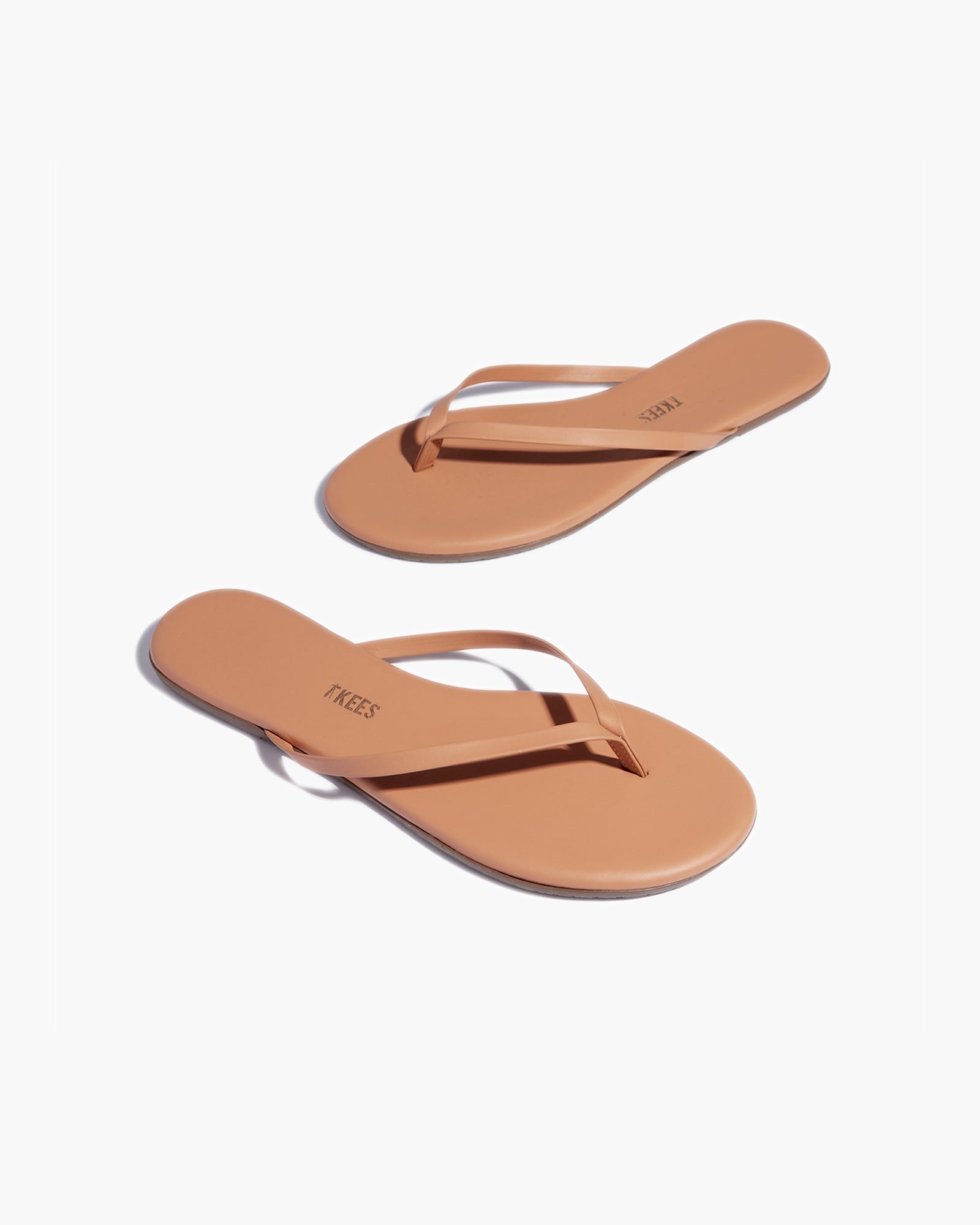 TKEES Lily Nudes Women's Flip Flops Pink | ZS2359780