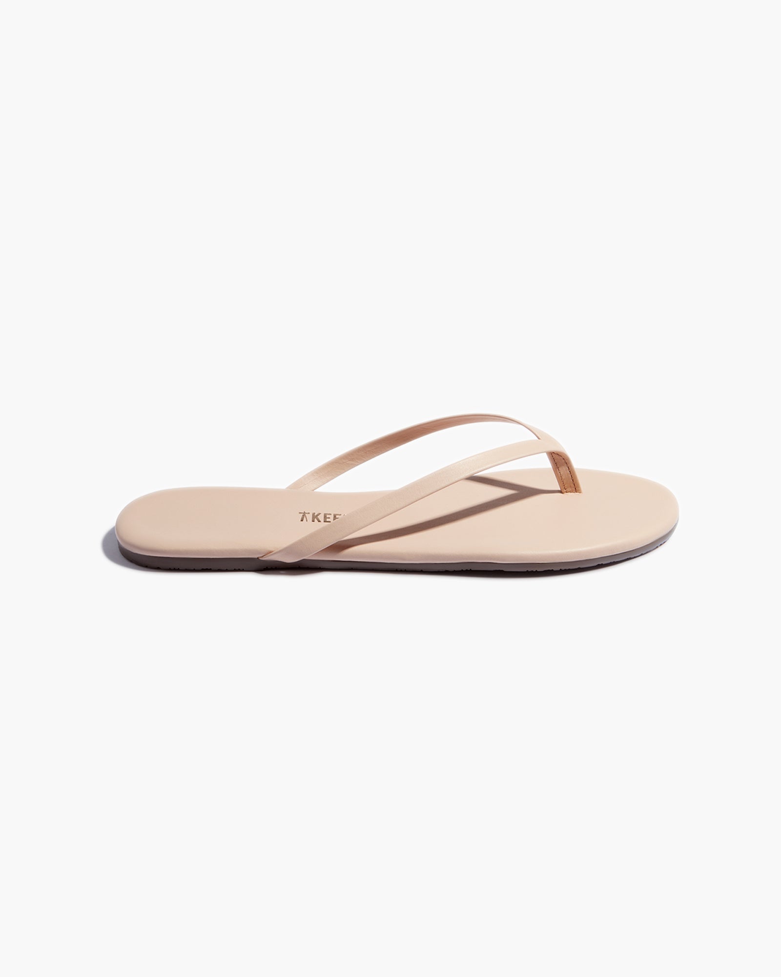 TKEES Lily Nudes Women's Flip Flops Rose | MN5148902