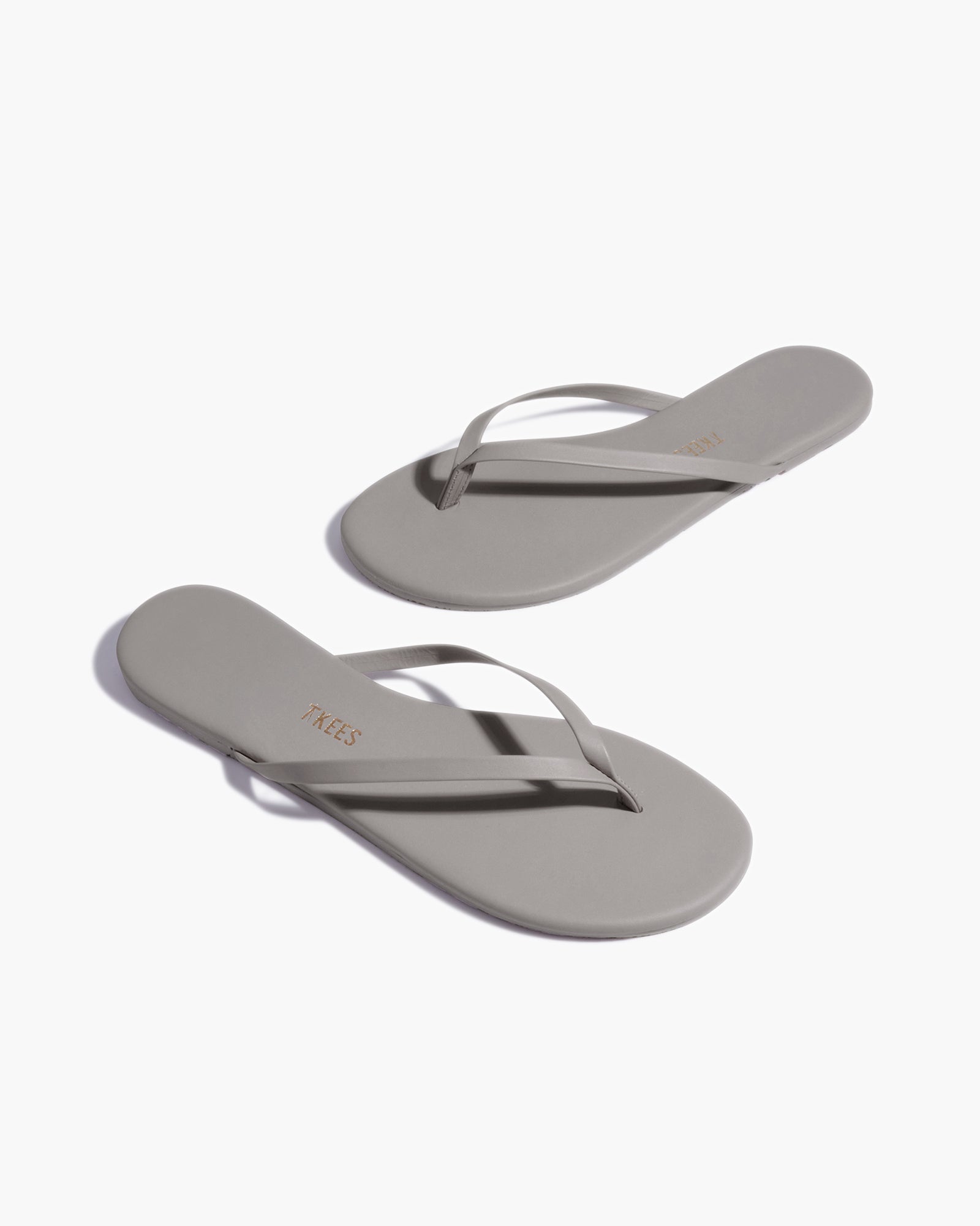 TKEES Lily Pigments Women's Flip Flops Grey | GC0379145