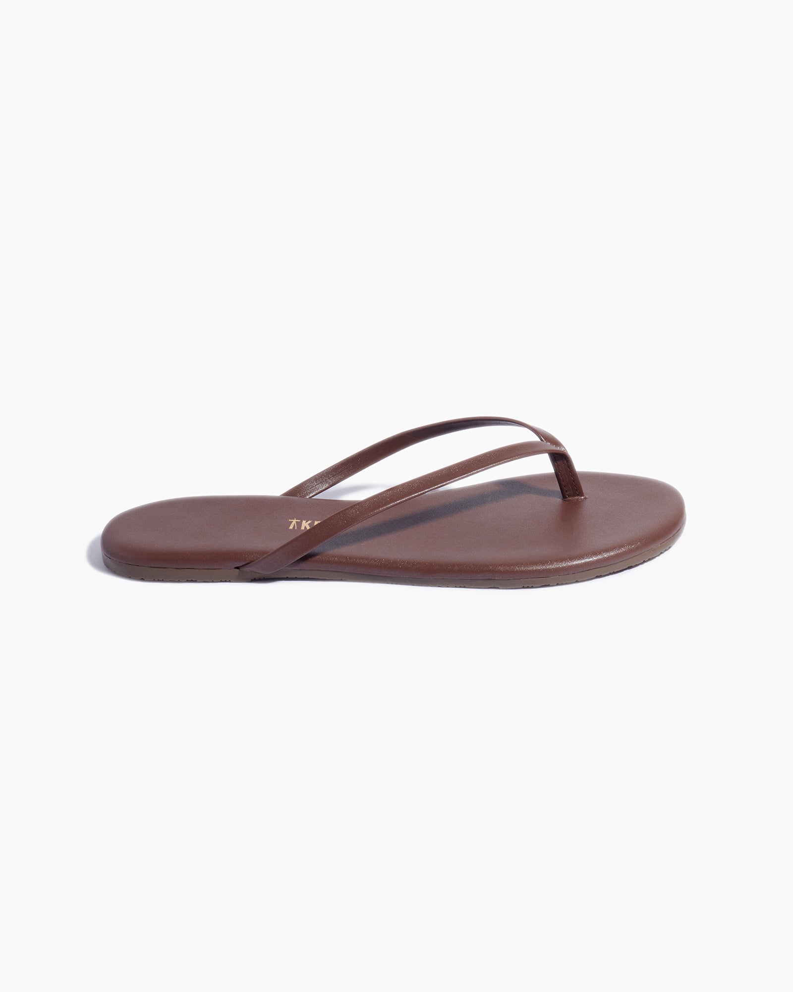 TKEES Lily Shimmers Women's Flip Flops Brown | EW4192637