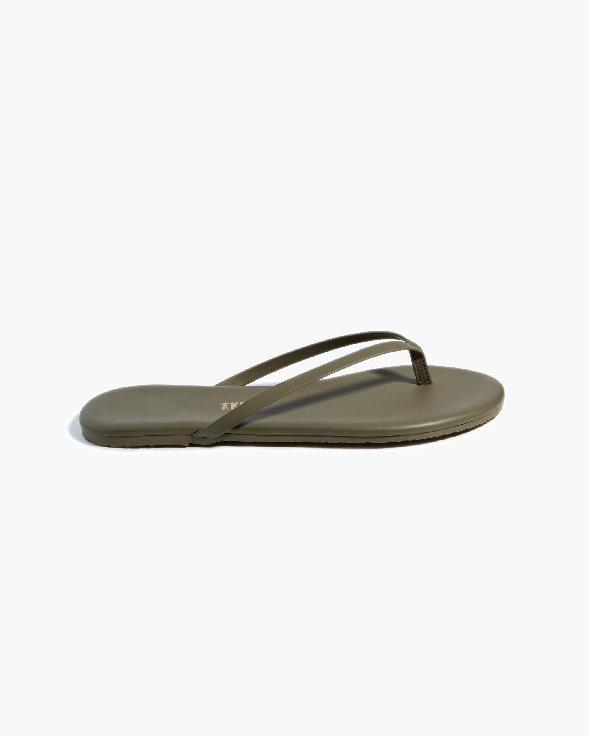 TKEES Lily Vegan Women's Flip Flops Green | JV4163280