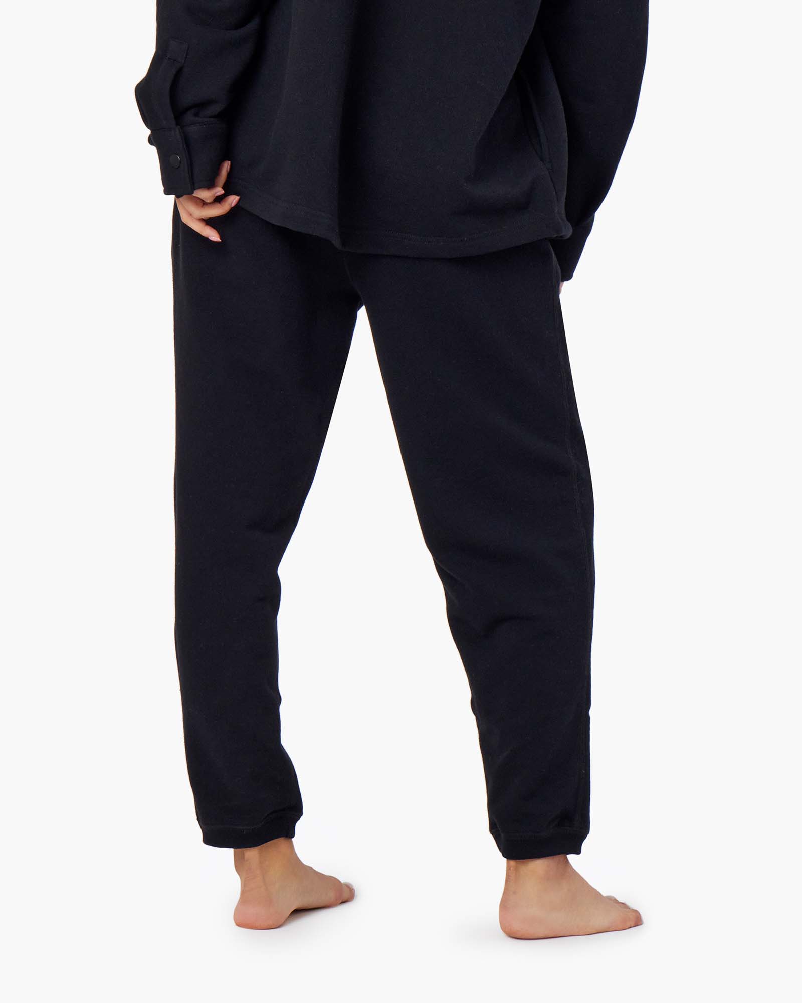 TKEES Panelled Women's Jogger Black | QD1679852