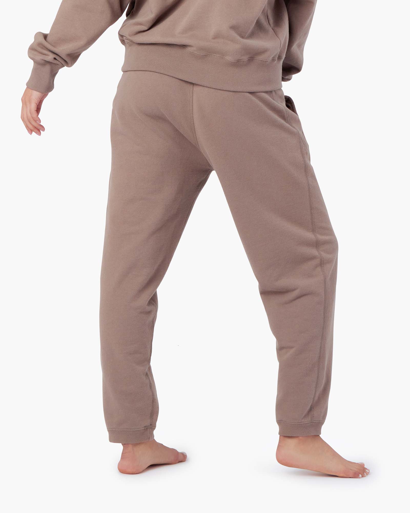 TKEES Panelled Women's Jogger Brown | OU3620745