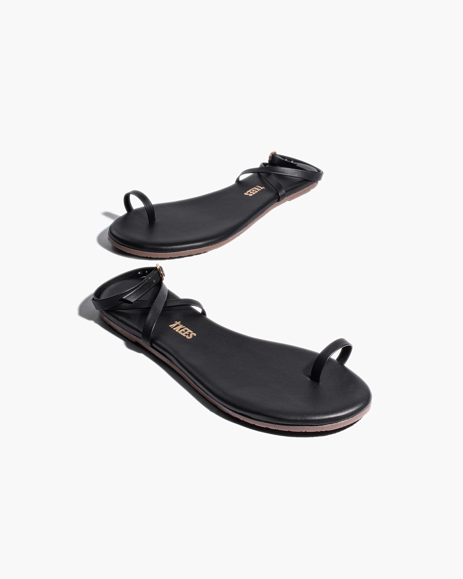 TKEES Phoebe Women's Sandals Black | TX7412305