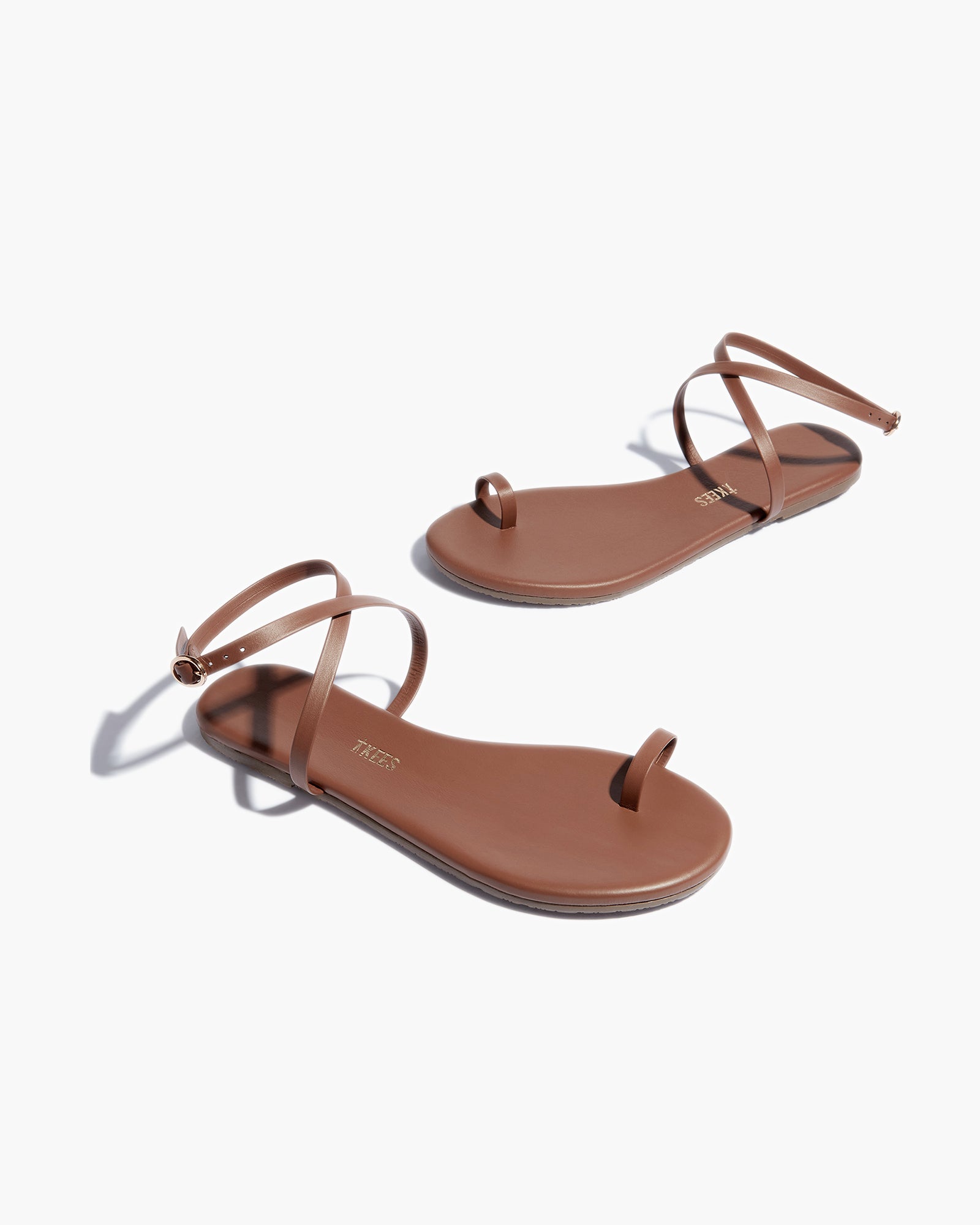 TKEES Phoebe Women's Sandals Brown | PE6509372