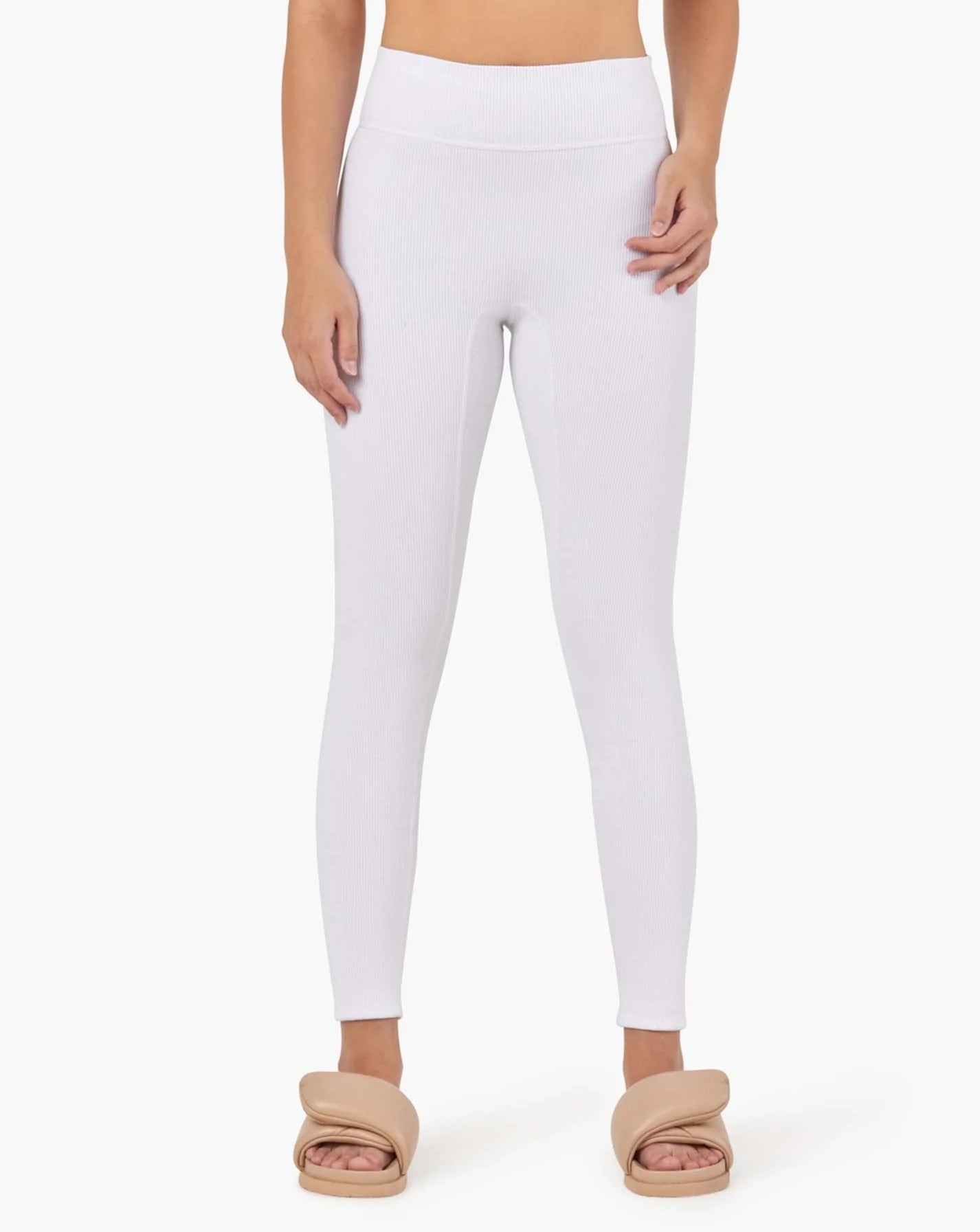 TKEES Rider Women's Leggings White | MY0348592