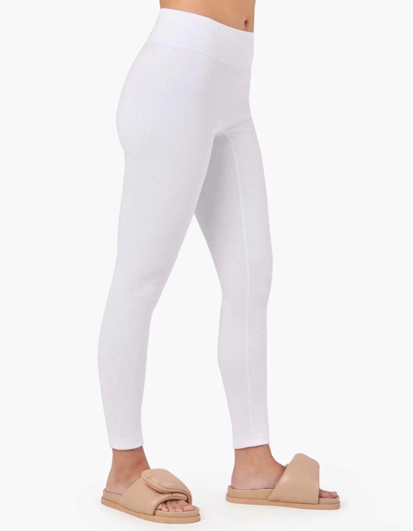 TKEES Rider Women's Leggings White | MY0348592