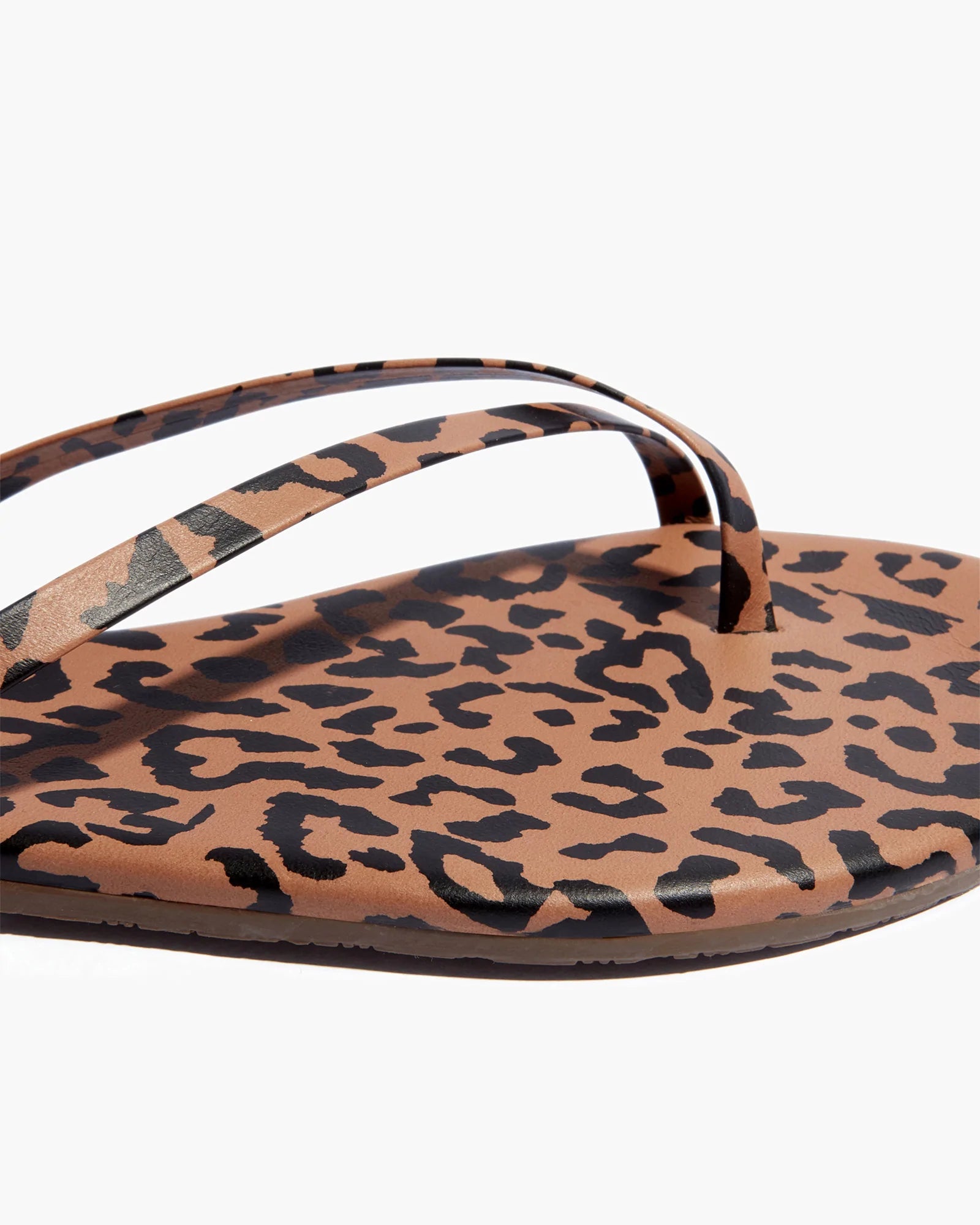 TKEES Riley Animal Women's Sandals Leopard | FG6584019