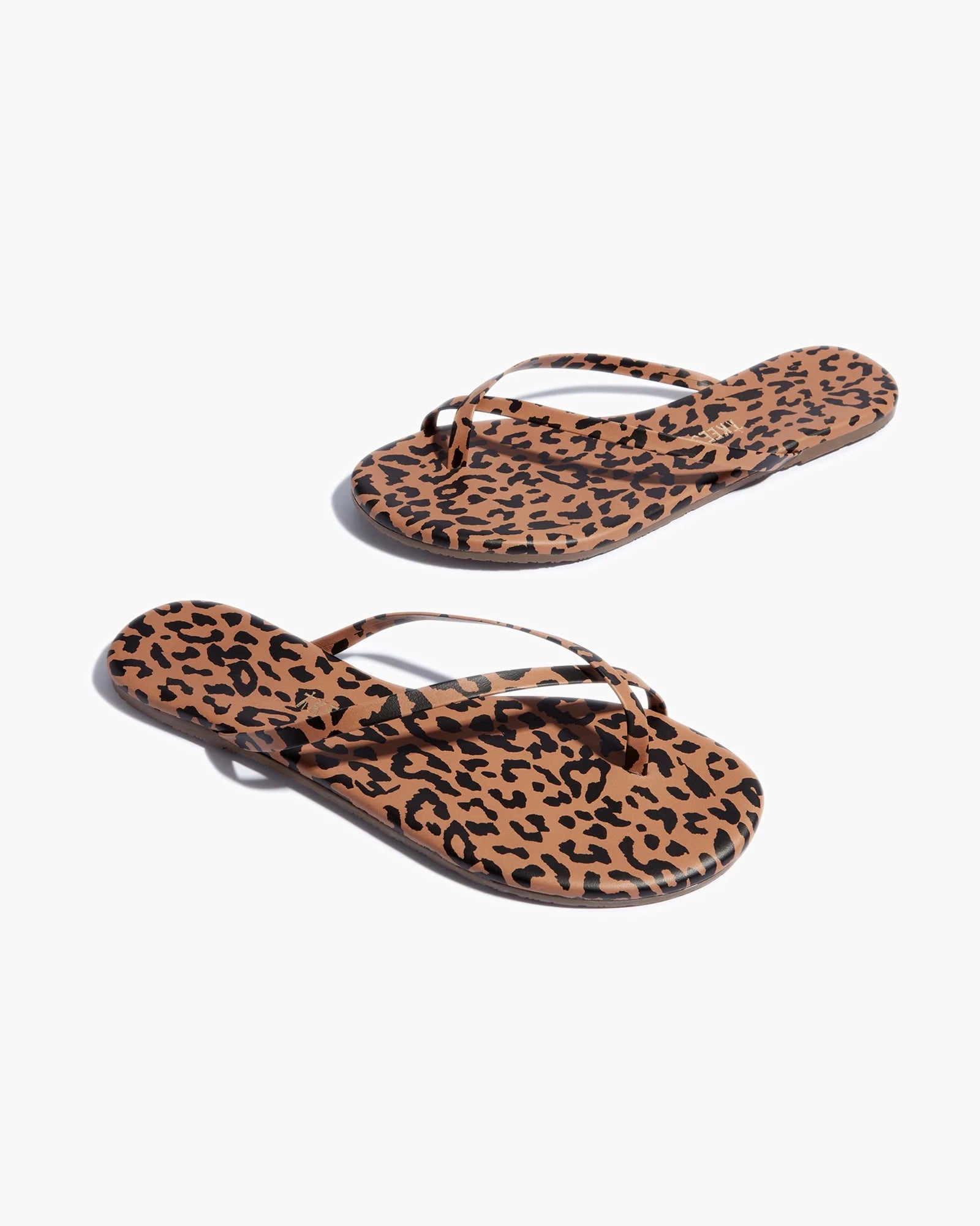 TKEES Riley Animal Women's Sandals Leopard | FG6584019