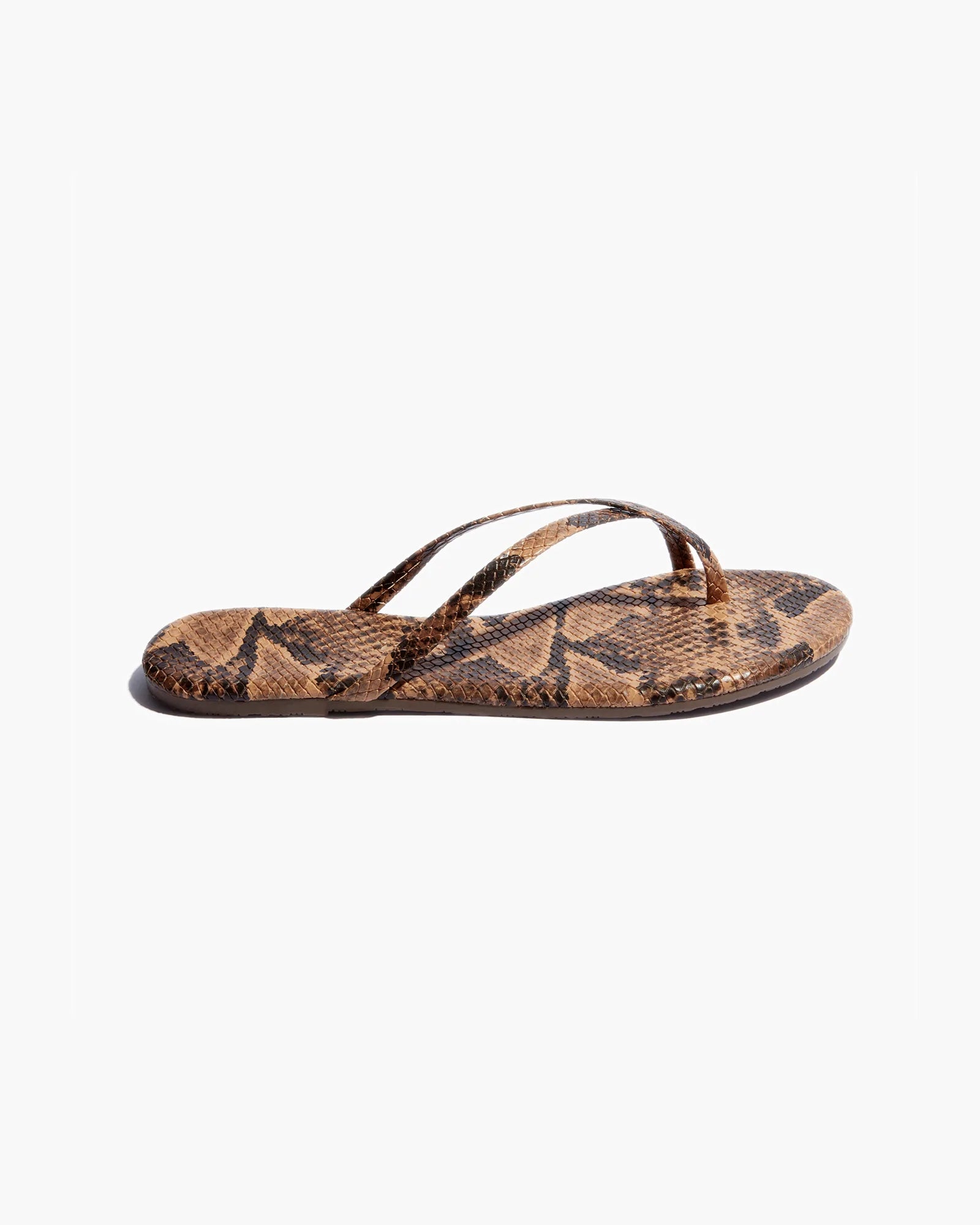 TKEES Riley Vegan Animal Women's Sandals Snake | CZ5103286