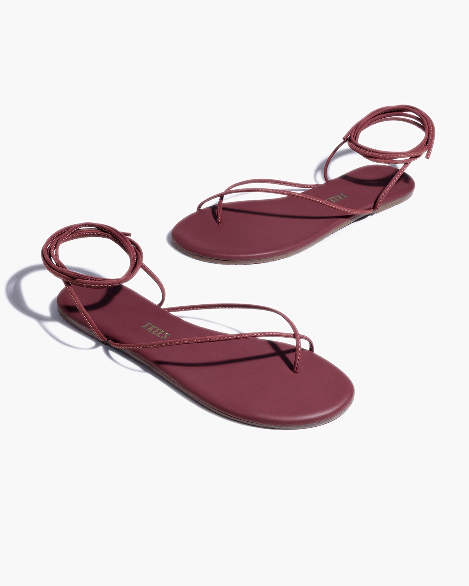 TKEES Roe Women's Sandals Red | QK2574910