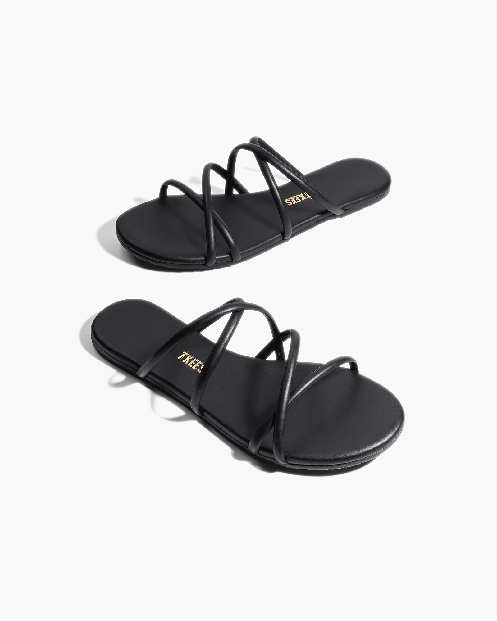 TKEES Sloane Women's Sandals Black | WY0246835