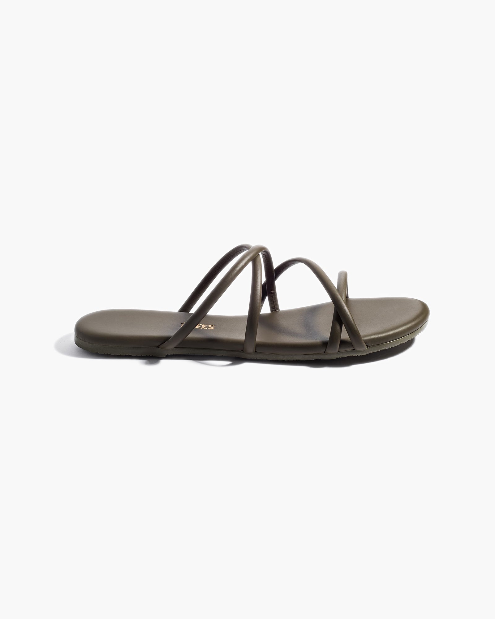 TKEES Sloane Women's Sandals Olive | ZK7824395