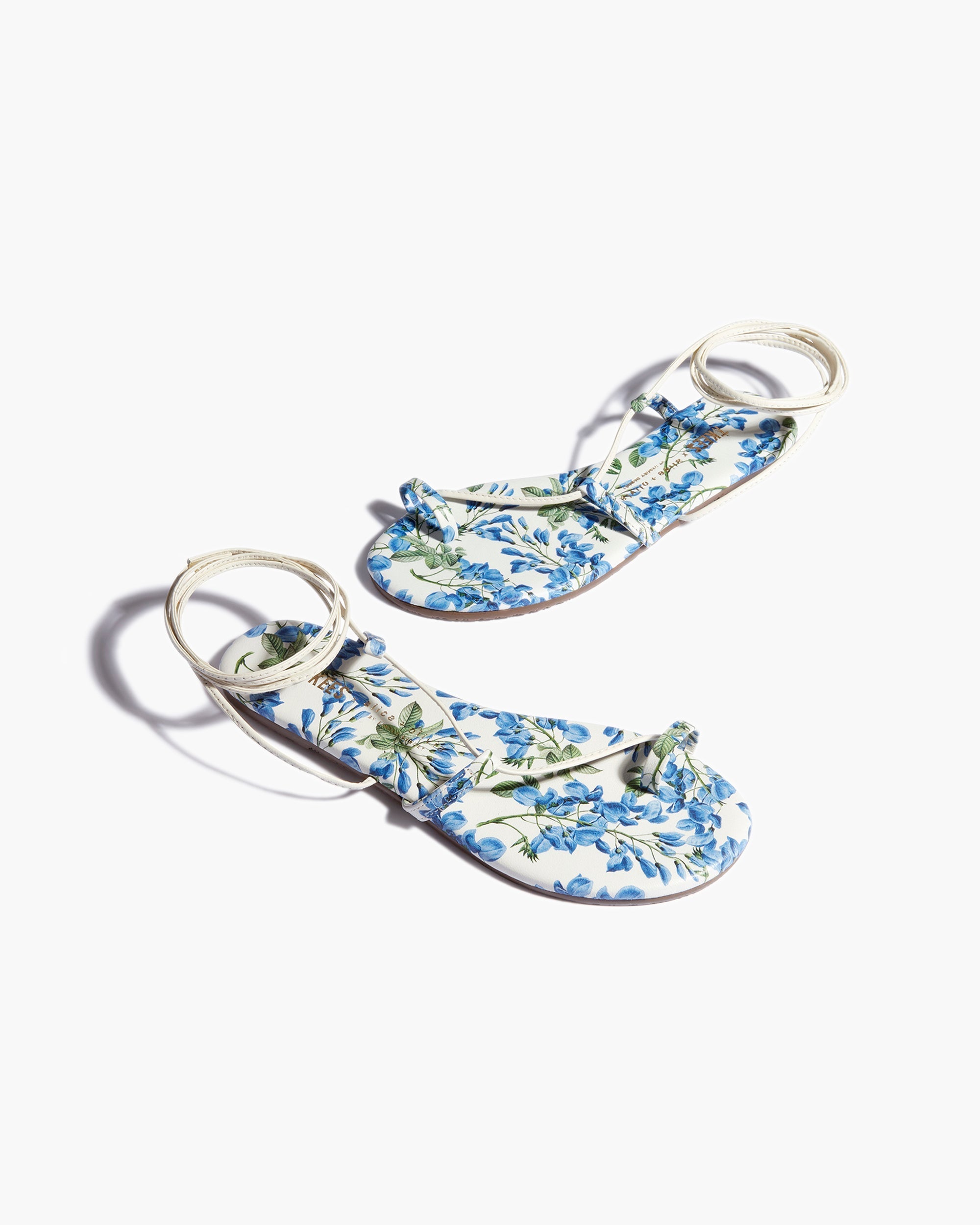 TKEES TKEES x Alice + Olivia Jo Women's Sandals Blue | LM4590671