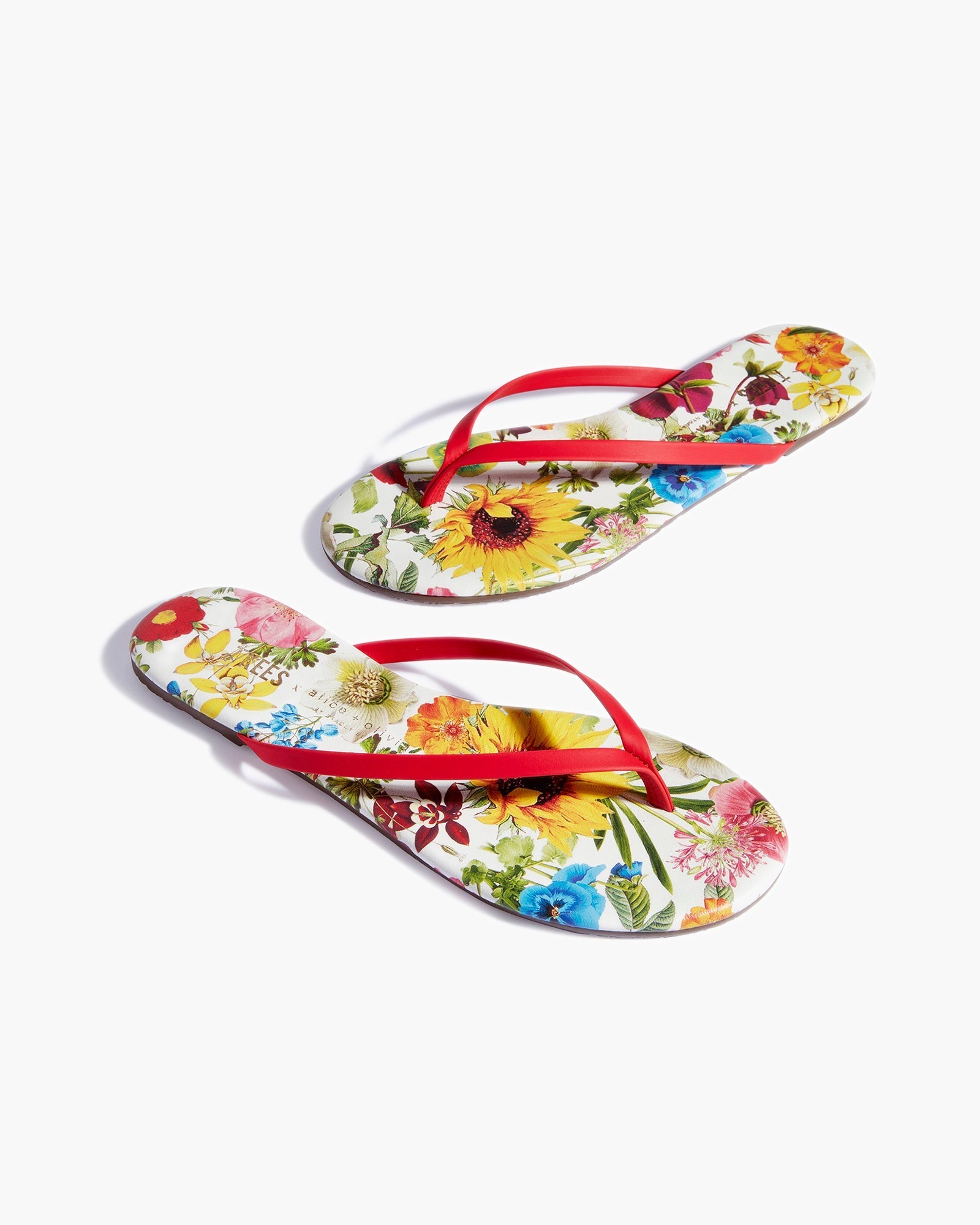 TKEES TKEES x Alice + Olivia Lily Women's Flip Flops Multicolor | EQ7856034