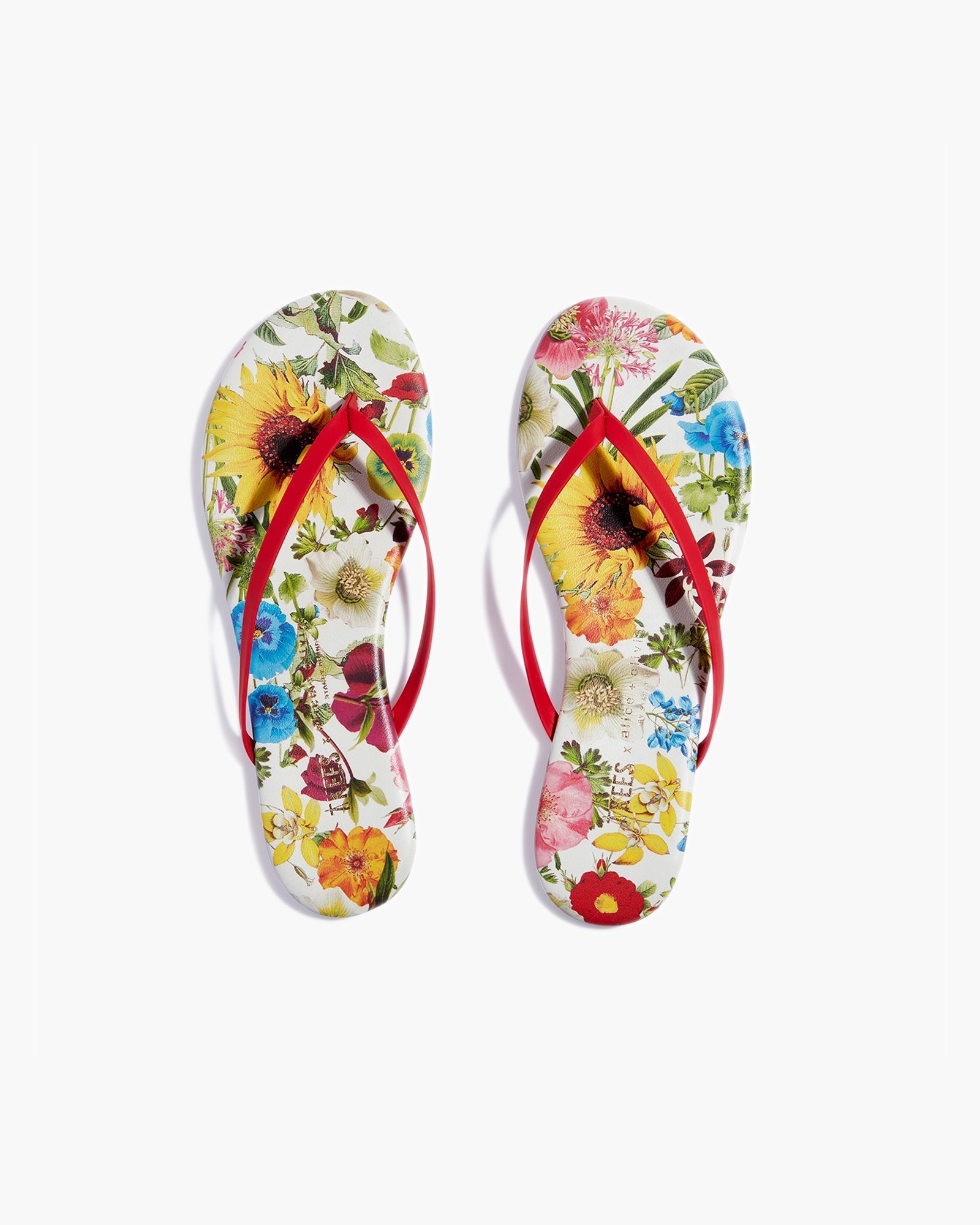 TKEES TKEES x Alice + Olivia Lily Women\'s Flip Flops Multicolor | EQ7856034