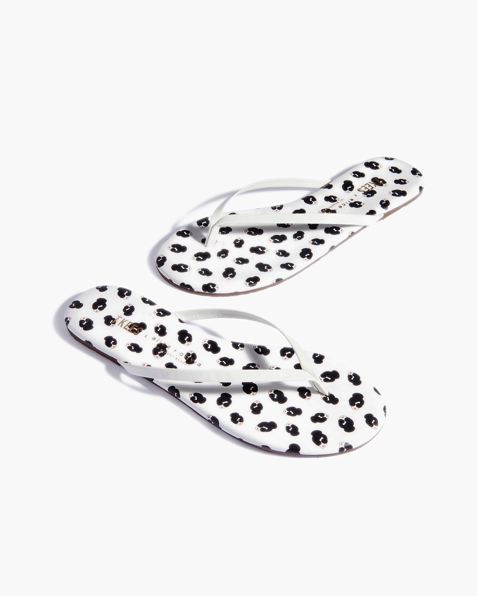 TKEES TKEES x Alice + Olivia Lily Women's Flip Flops Leopard | NE6235917