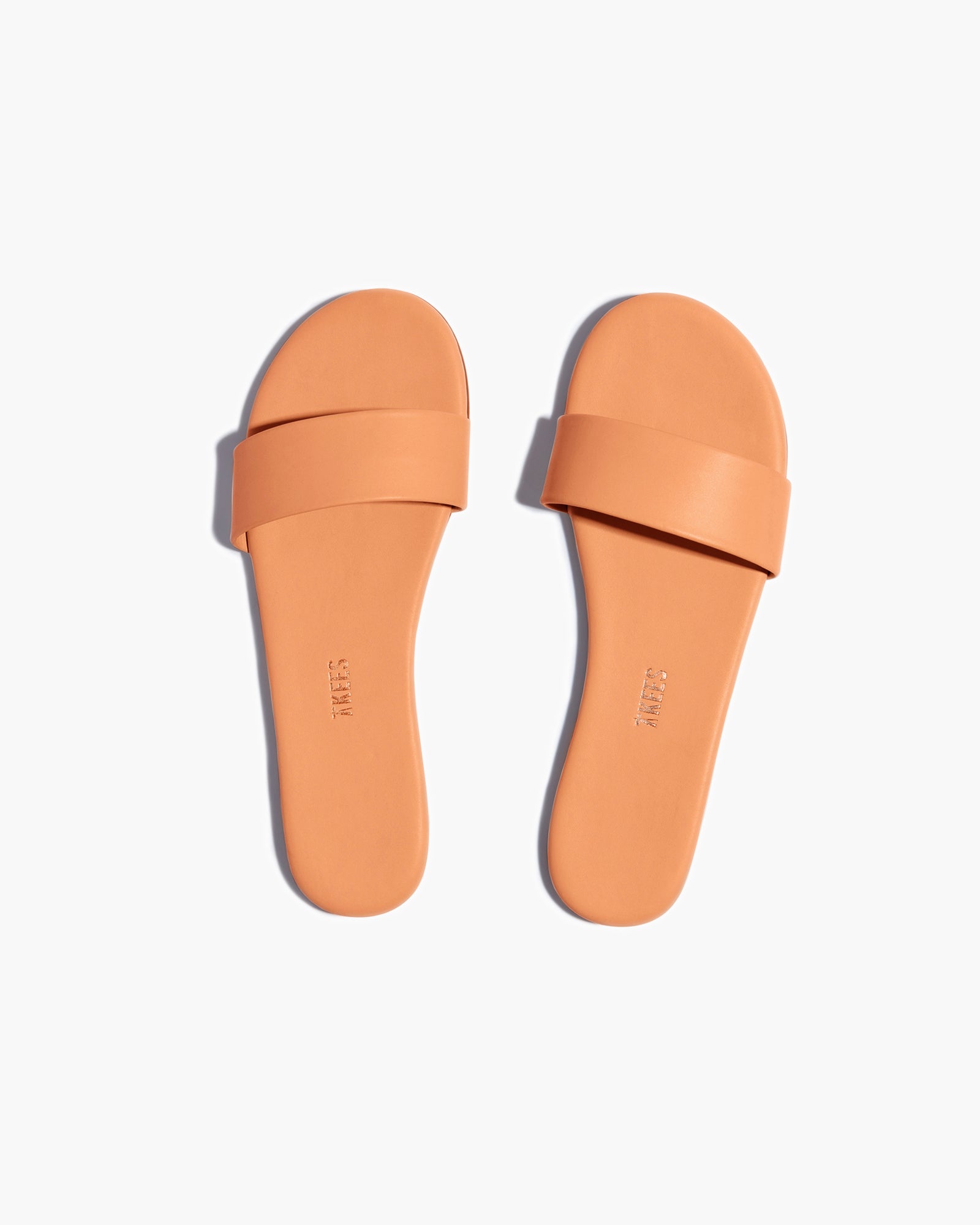 TKEES Alex Women's Slides Orange | NH1870693